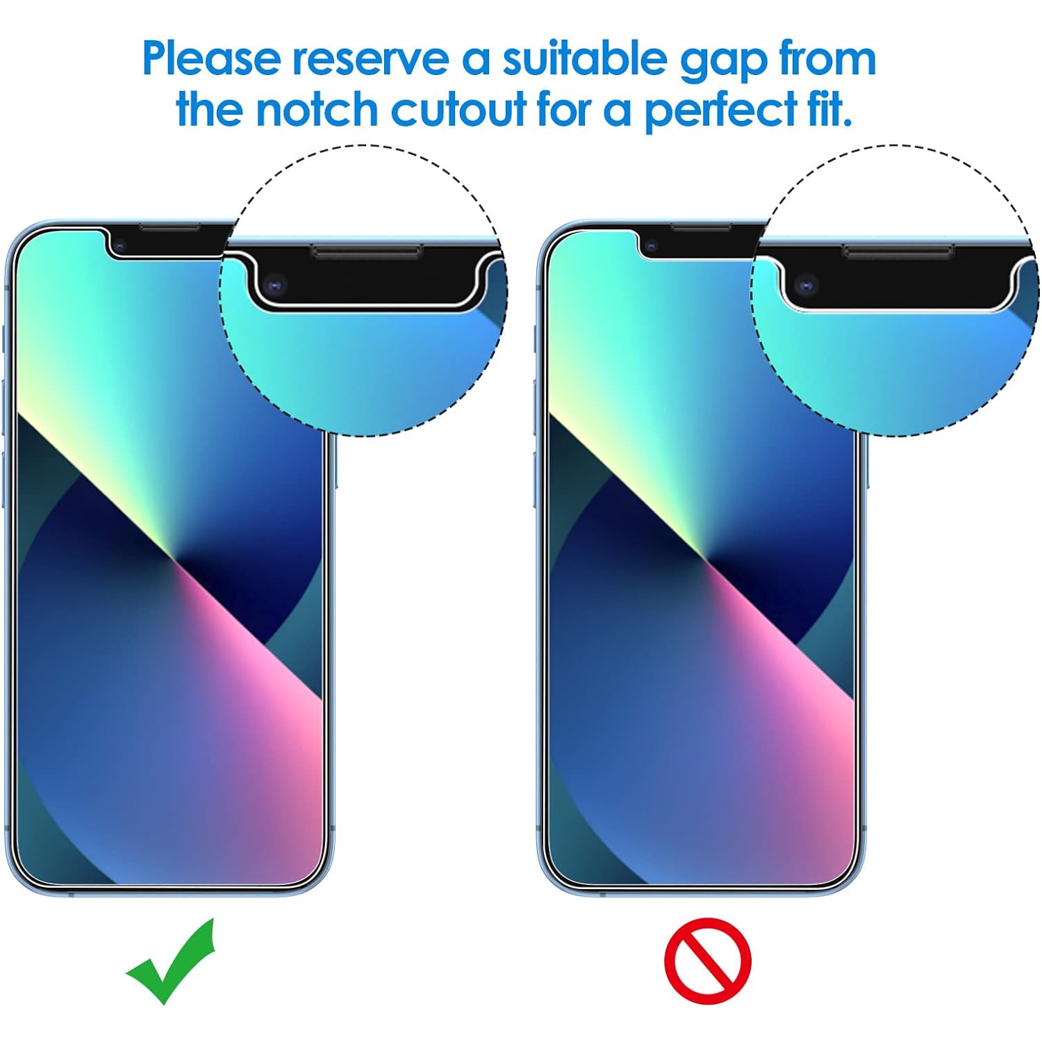 Protecteur d'écran de confidentialité compatible avec iPhone 13 mini de 5,4 po, film de verre trempé anti-espion, compatible avec les étuis,