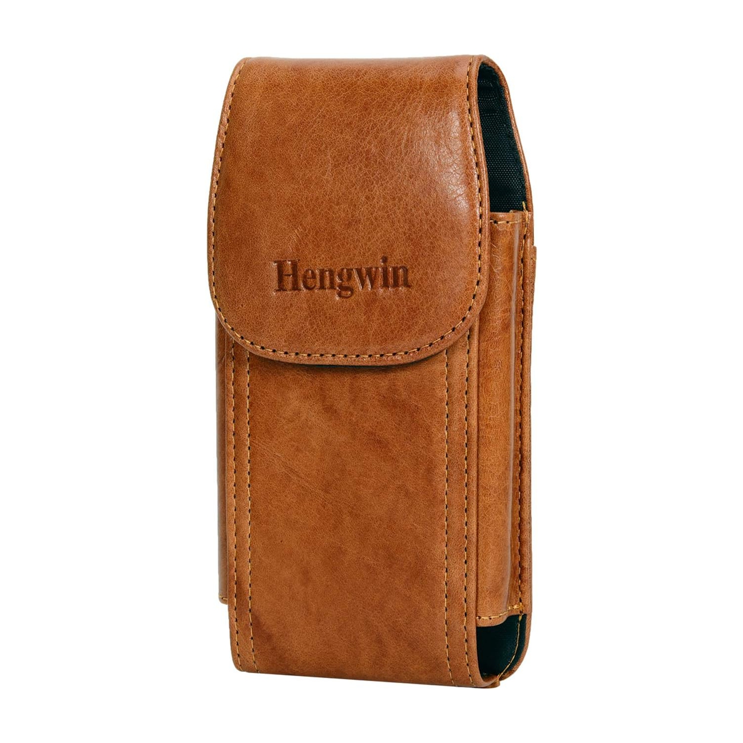 Genuine Leather Cell Phone Magnetic Case for iPhone 13 Pro Max 12 Pro Max Holster Case with Belt Clip Loop