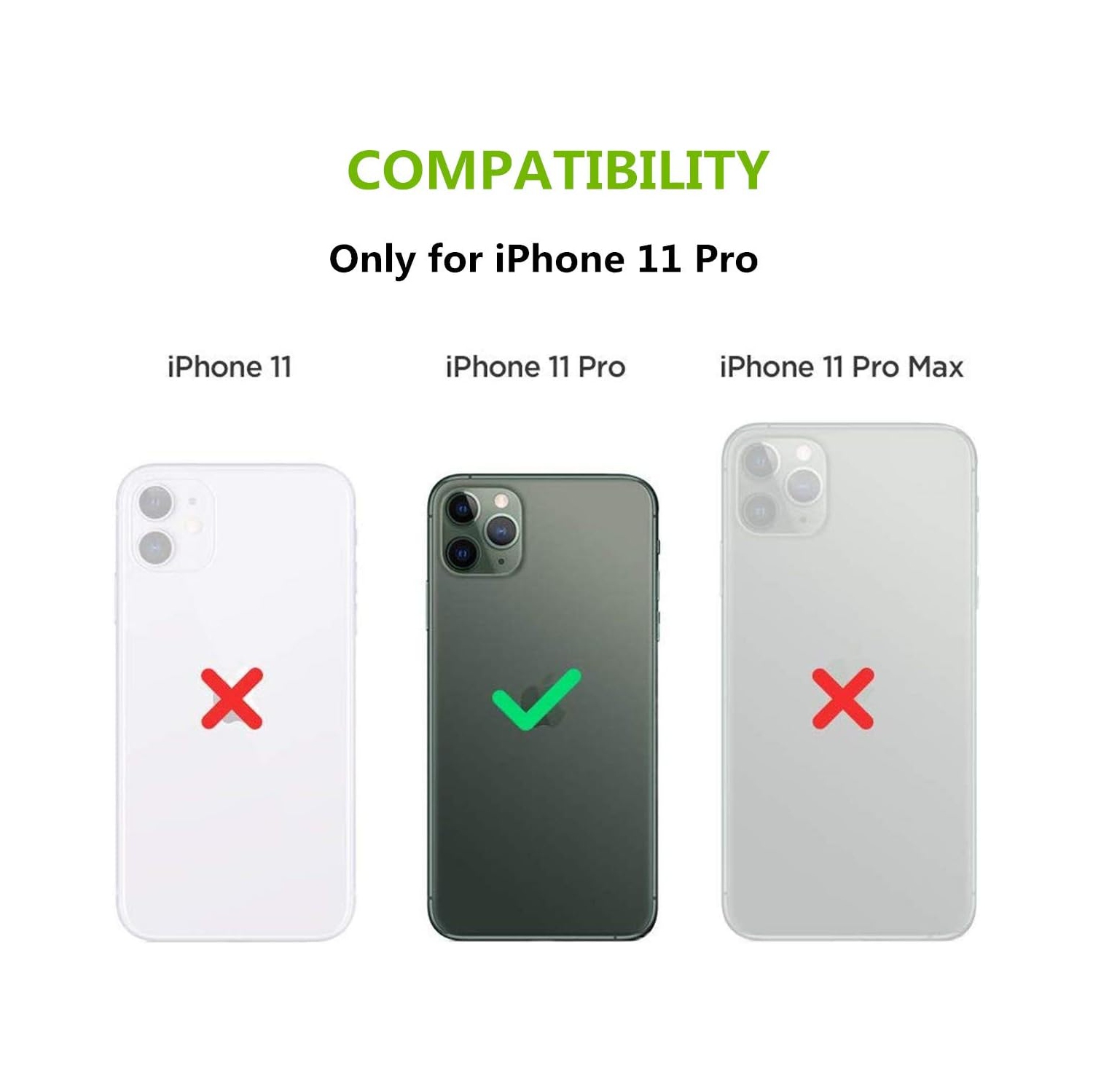 Designed for iPhone 11 Pro Case, Rotation Ring Holder Kickstand Military Grade Shockproof Work with Magnetic