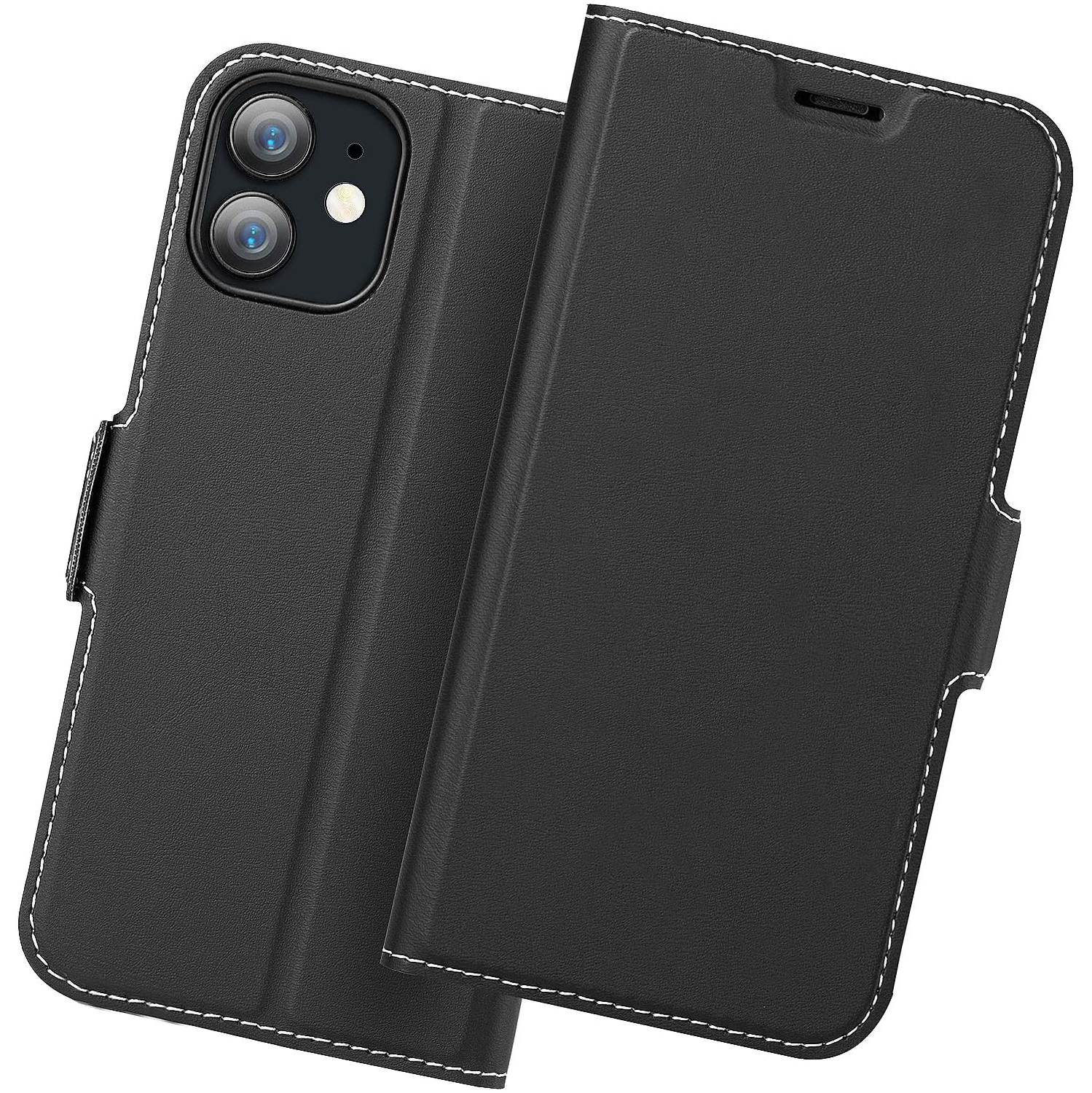 iPhone 12 Mini Case Wallet, iPhone 12 Mini Phone Case, iPhone 12Mini Slim Flip Full Body Protective Cover