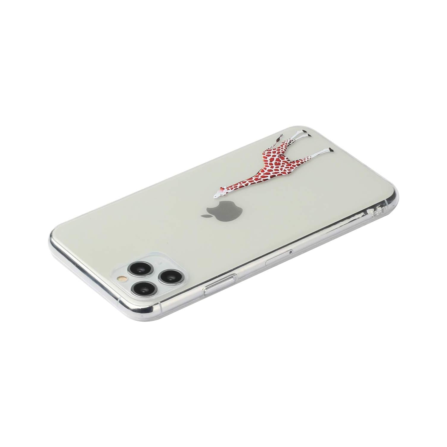 Case for iPhone 11 Pro Max 6.5-Inch Shock-Absorption Bumper Cover, Anti-Scratch Clear Back, HD Clear Protective