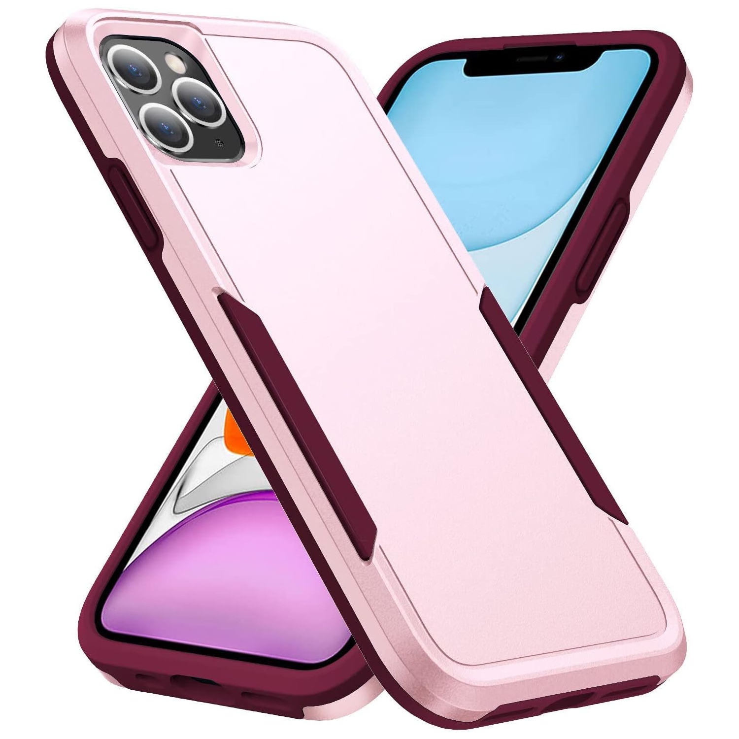 [Defender] Case for iPhone 11 Pro Max, Durable Hard [Shockproof] Heavy Duty Bumper Cover