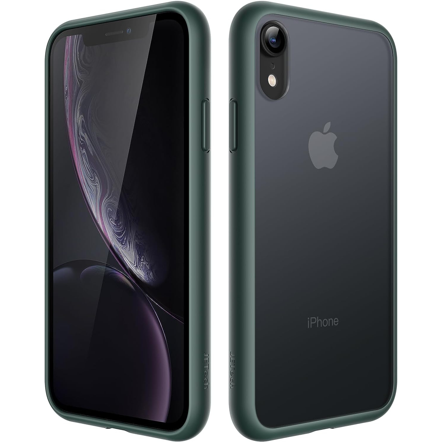 Matte Case for iPhone XR 6.1-Inch, Shockproof Military Grade Drop Protection, Frosted Translucent Back Phone