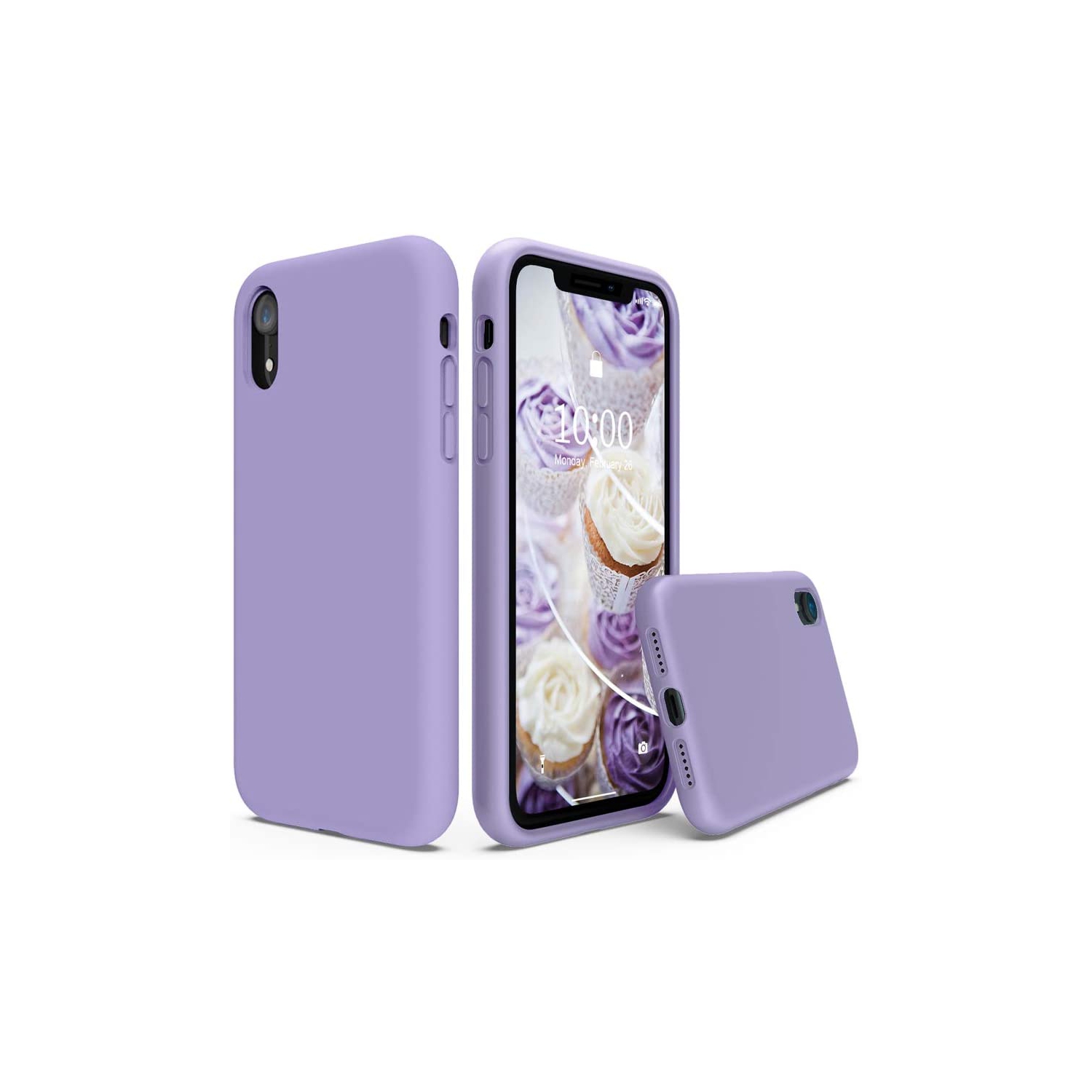 iPhone XR Silicone Case,Liquid Silicone Gel Rubber Anti-Scratch 6.1 inch Phone Case for iPhone XR