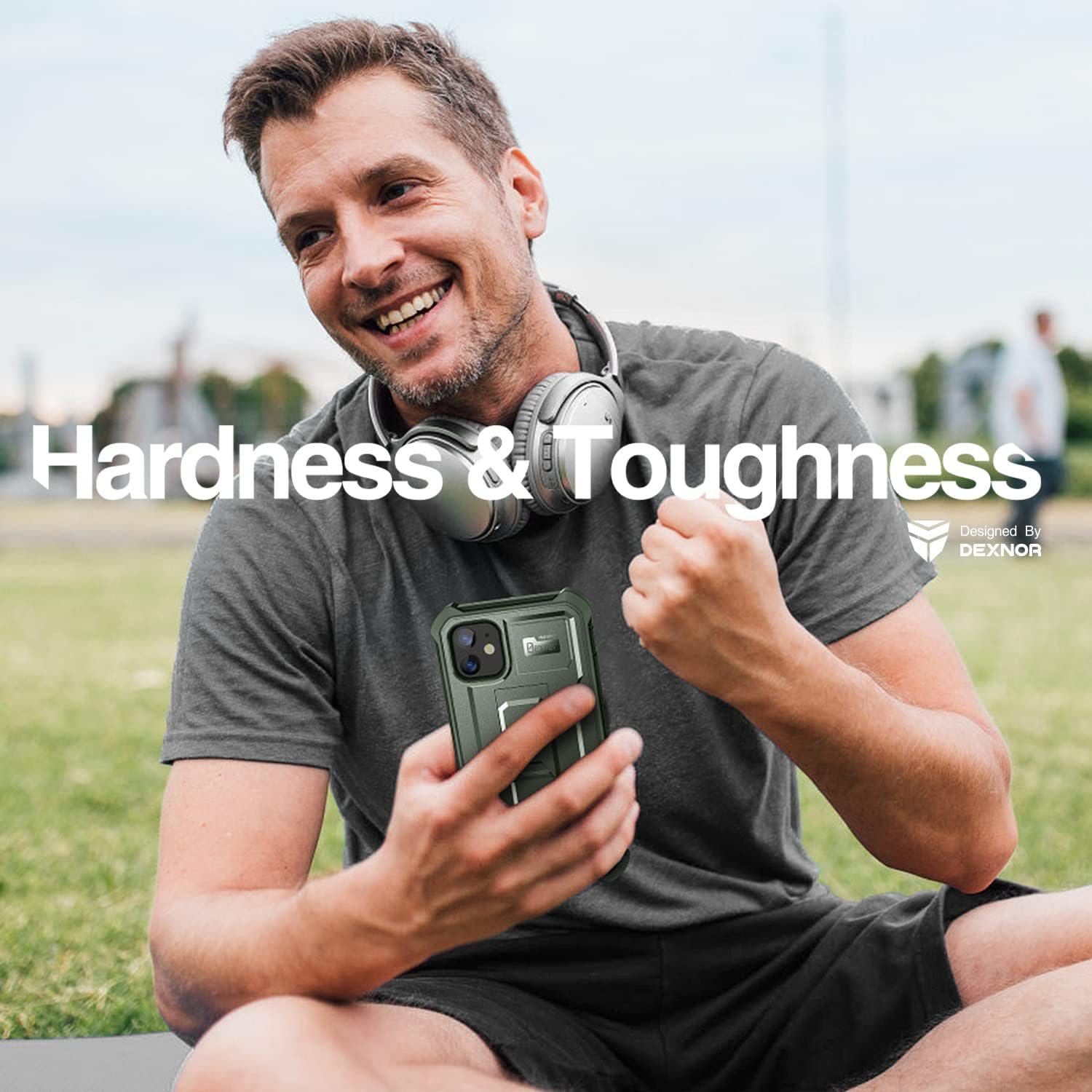 Case for iPhone 11 6.1 inch 360 Full Body Heavy Duty Rugged Shockproof Military Drop Tested Protective Cover