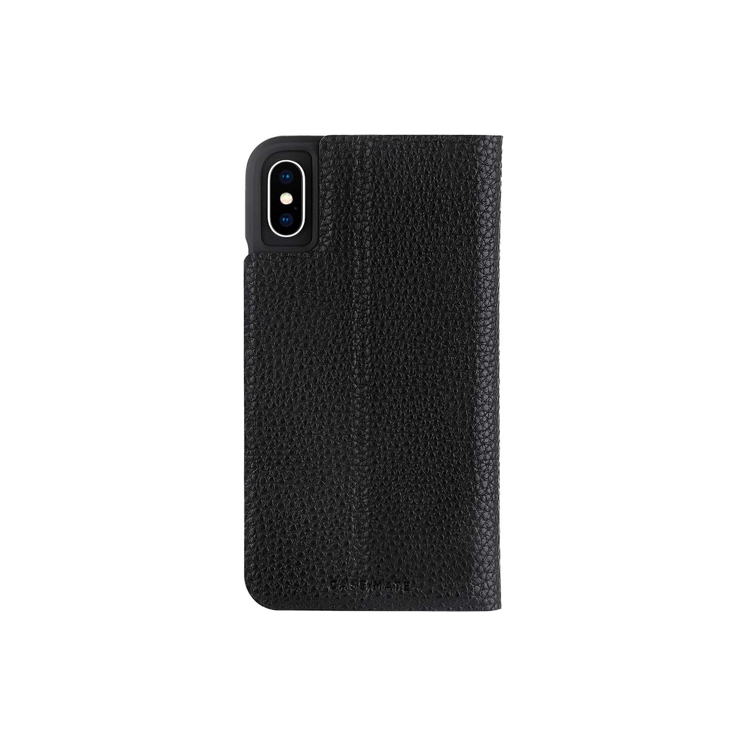 - iPhone Xs Wallet Folio Case - Barely There Folio - iPhone 5.8 - Black Folio