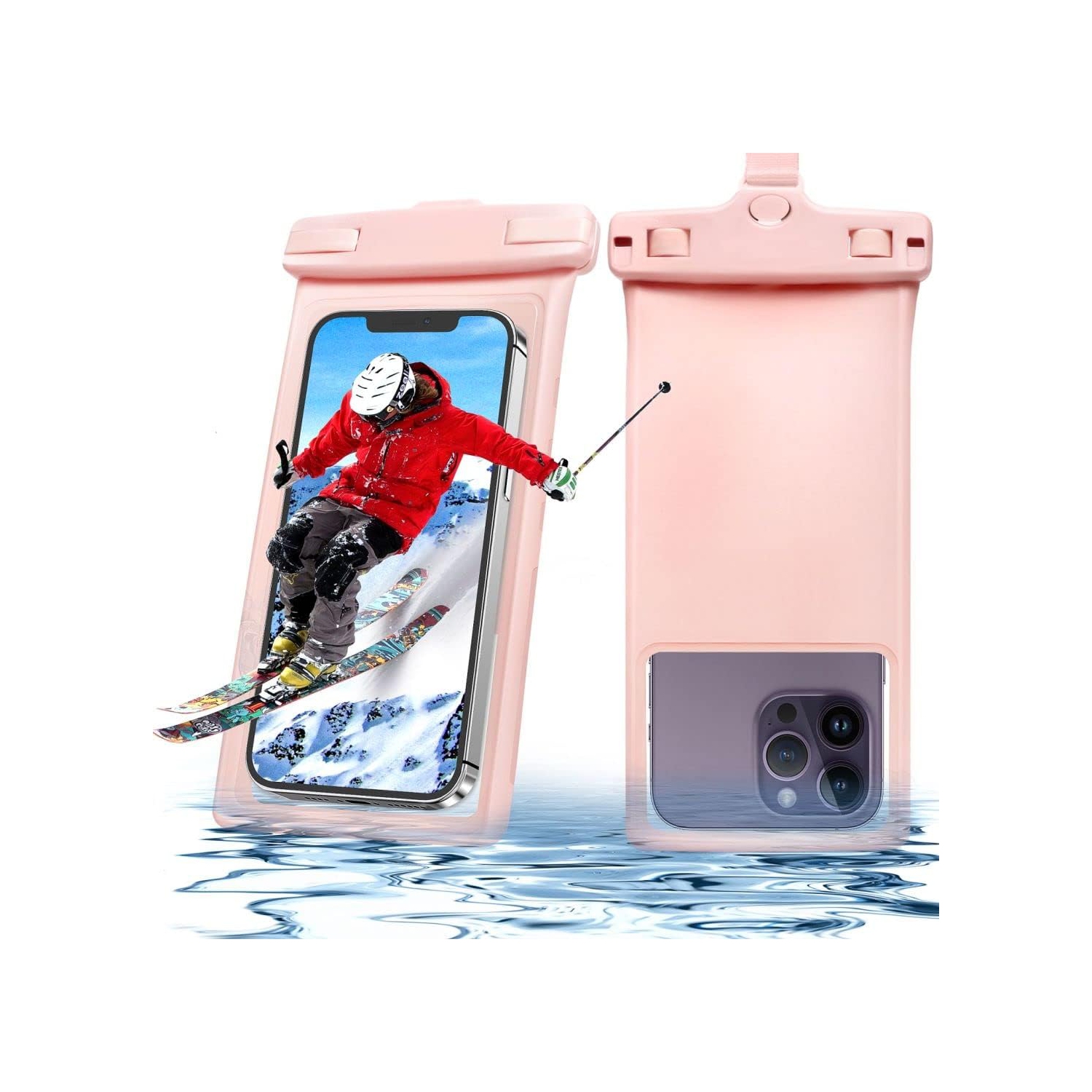 Waterproof Phone Pouch, Waterproof Cell Phone Dry Bag Case for iPhone 14 13 12 11 XS XR X Pro Max Plus Mini,