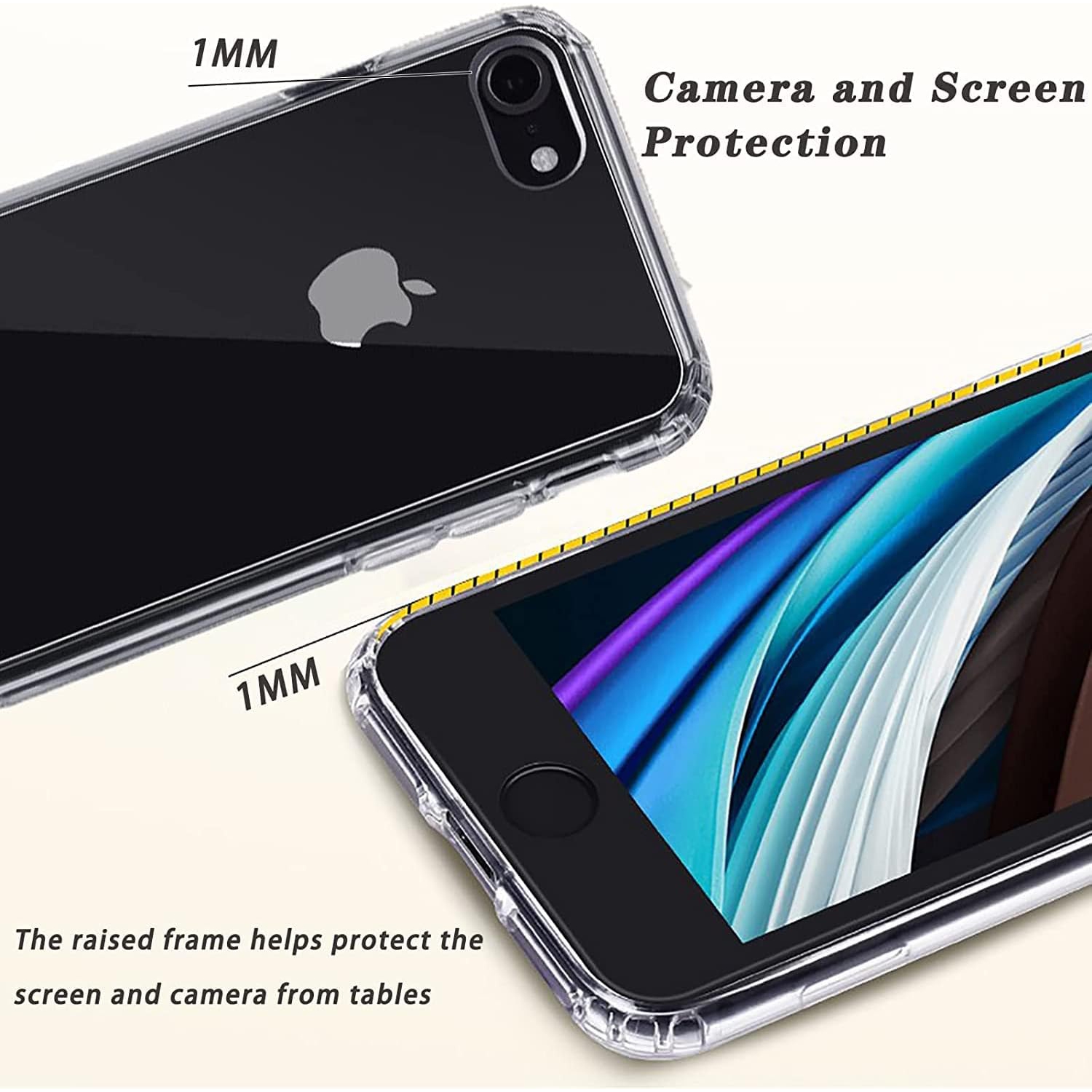 iPhone 6/6s Crystal Clear case, [Non-Yellowing] [10FT Military Grade Protection] Anti-Scratch Shockproof Protective