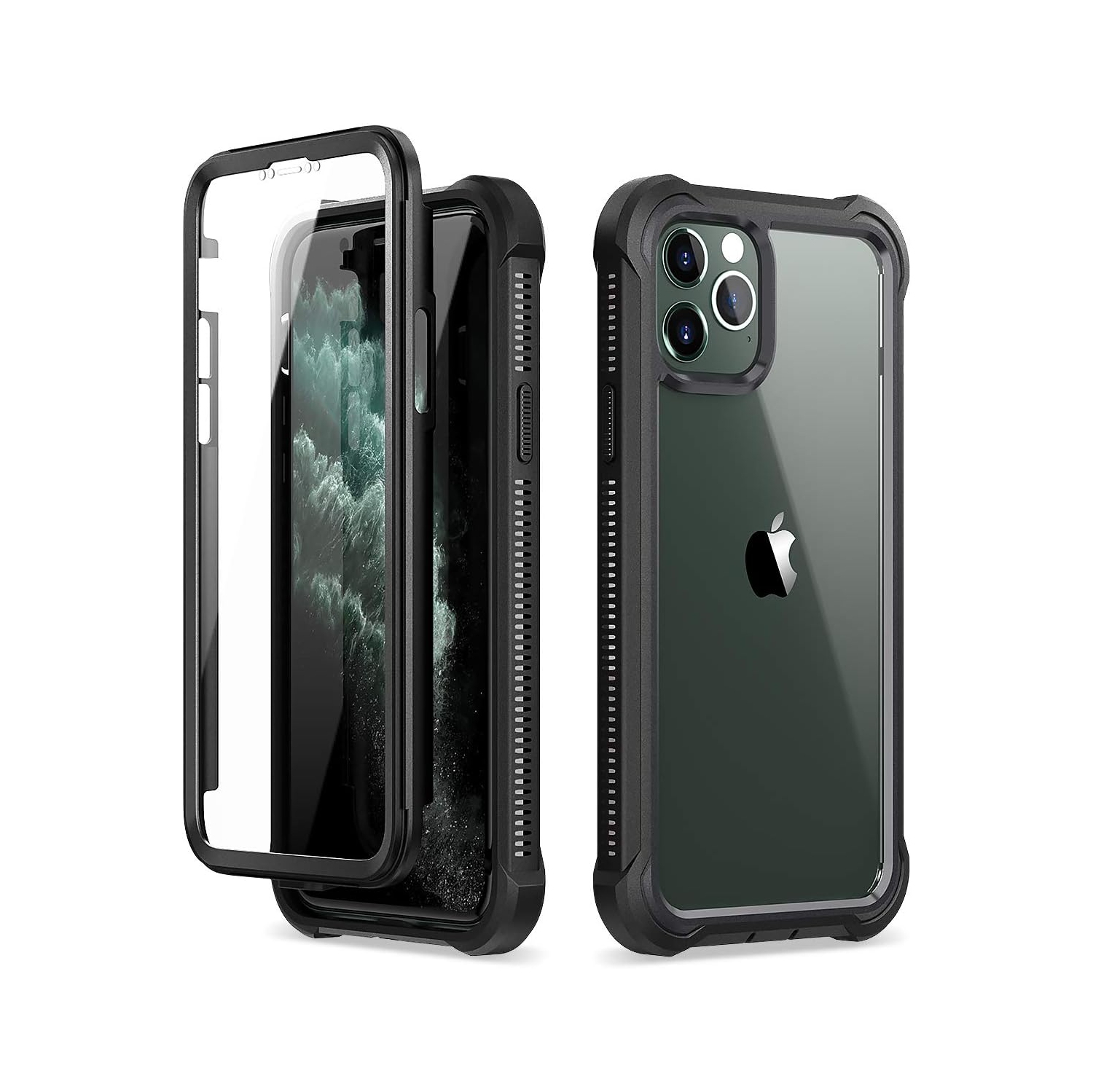 Compatible with iPhone 11 Pro Case 5.8 Inch, 360 Degree Full Body Shockproof Protective Cover