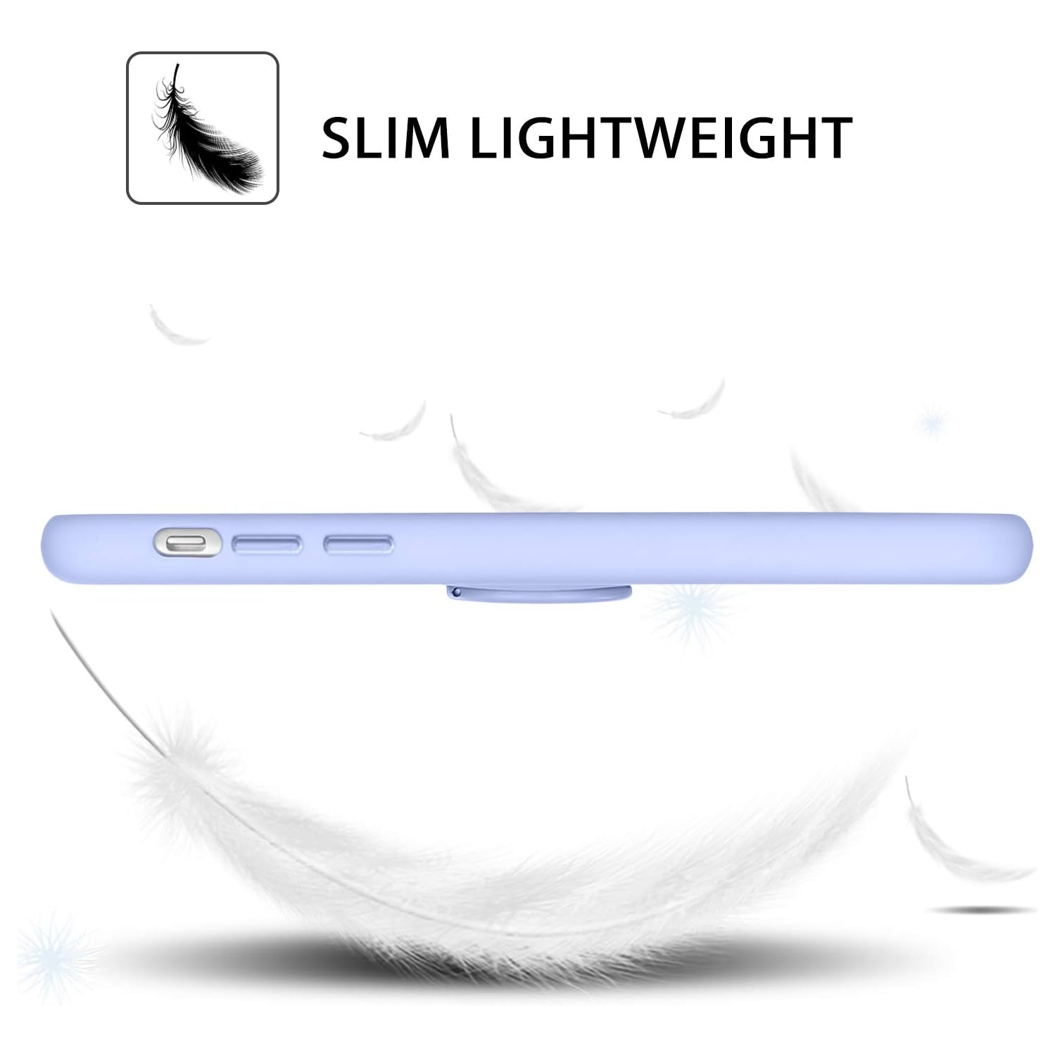 iPhone 11 Pro Case, Liquid Silicone|Ring Kickstand|Car Mount Function|Shock Absorption Full Body Protective Case