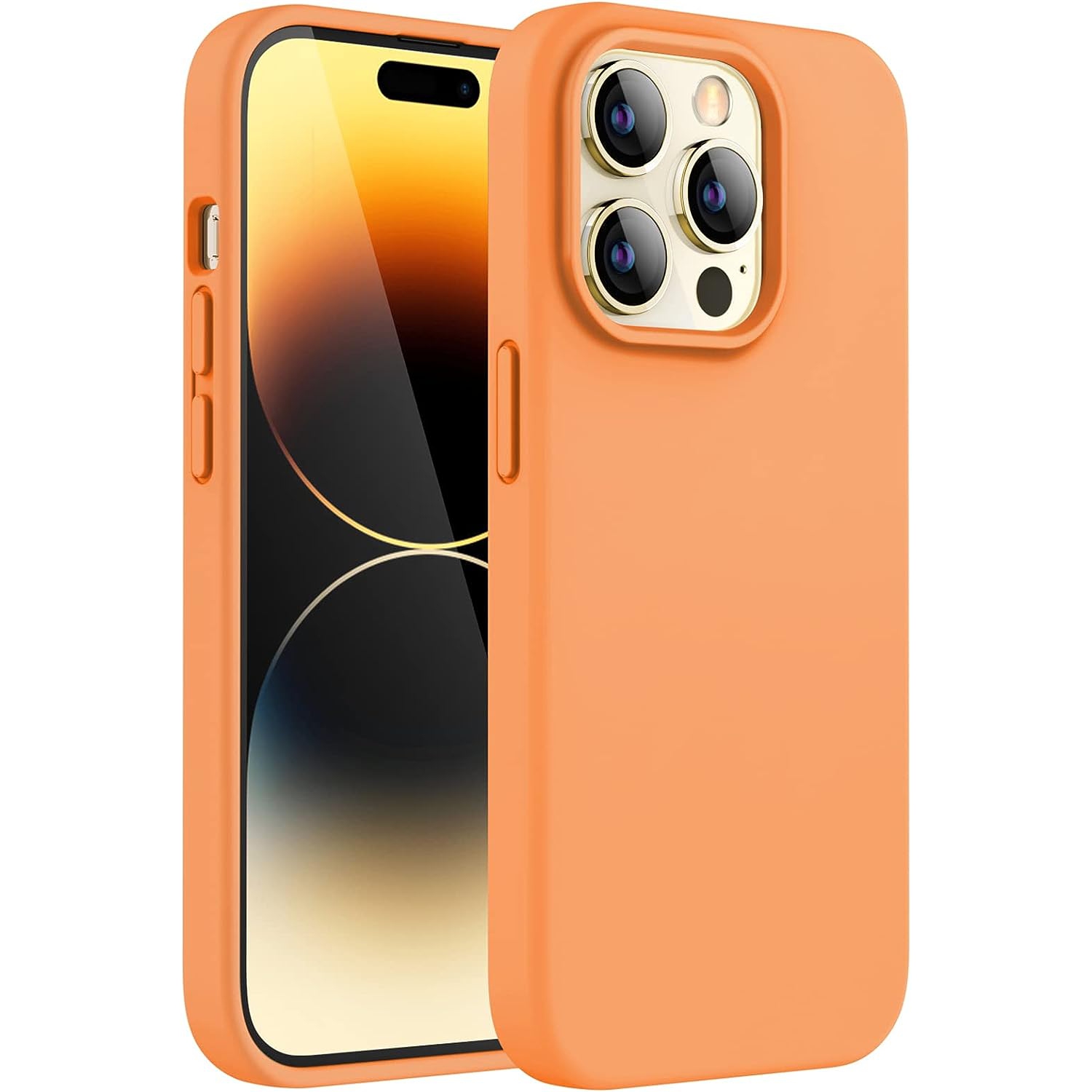 Silicone Case for iPhone 14 Pro Max 6.7-Inch, Silky-Soft Touch Full-Body