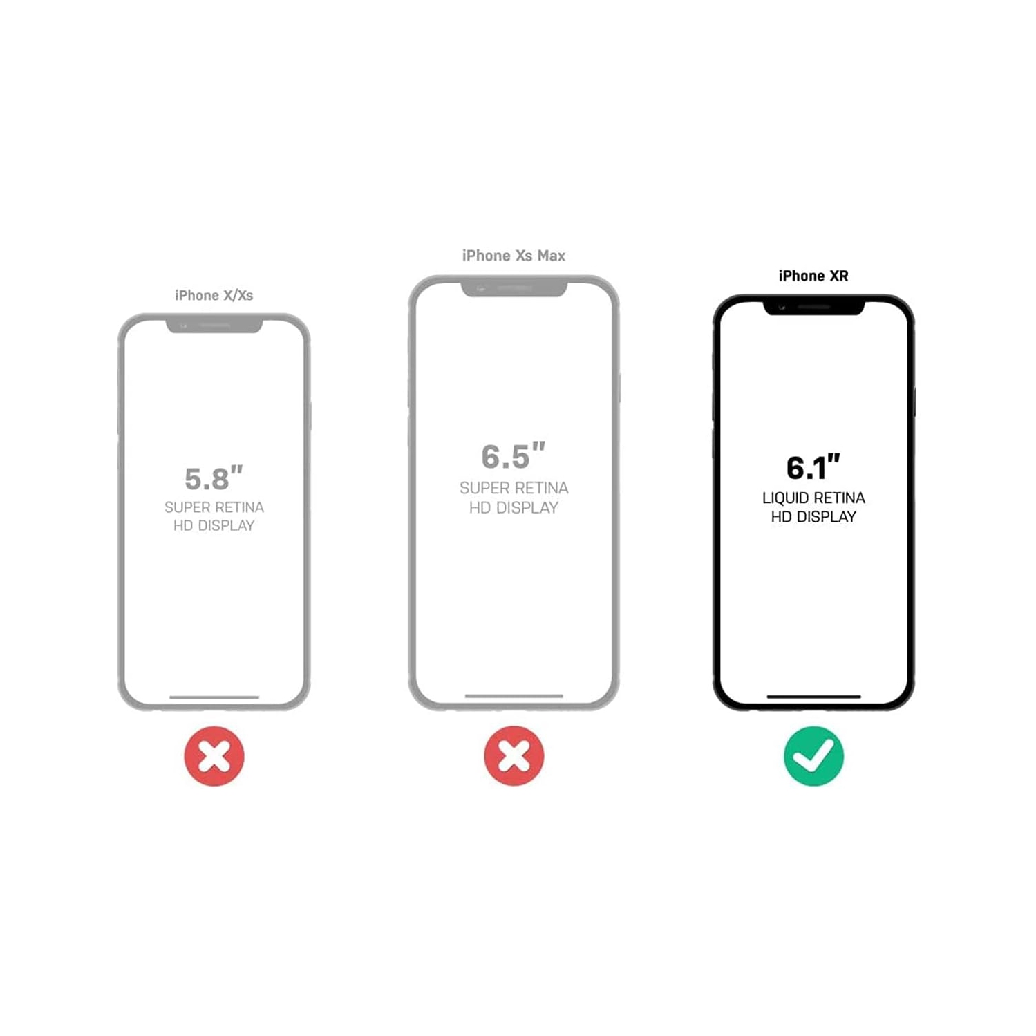 Commuter Case Compatible with iPhone XR Commuter Case for iPhone XR - Black