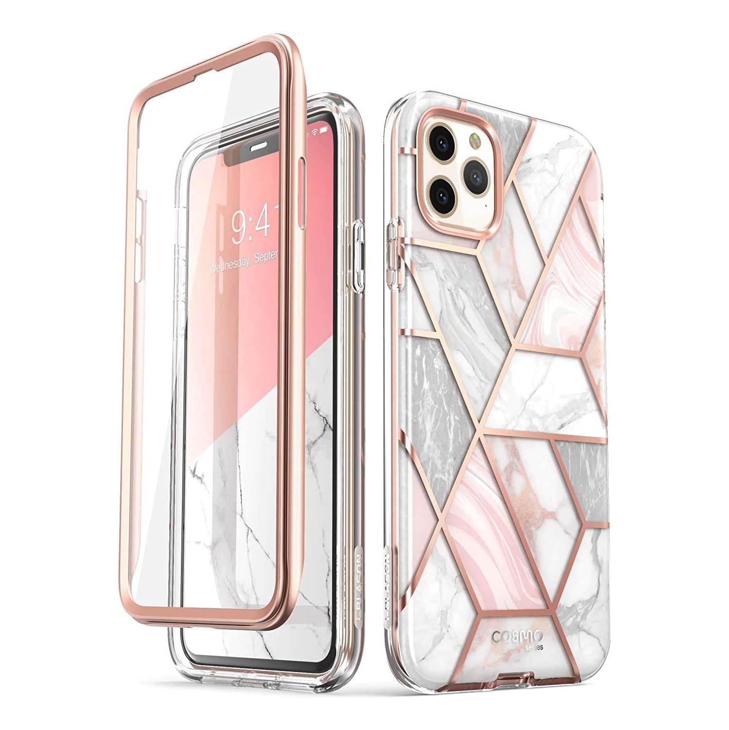 Étui Cosmo pour iPhone 11 Pro 5,8&nbsp;po, étui protecteur mince et élégant avec écran intégré