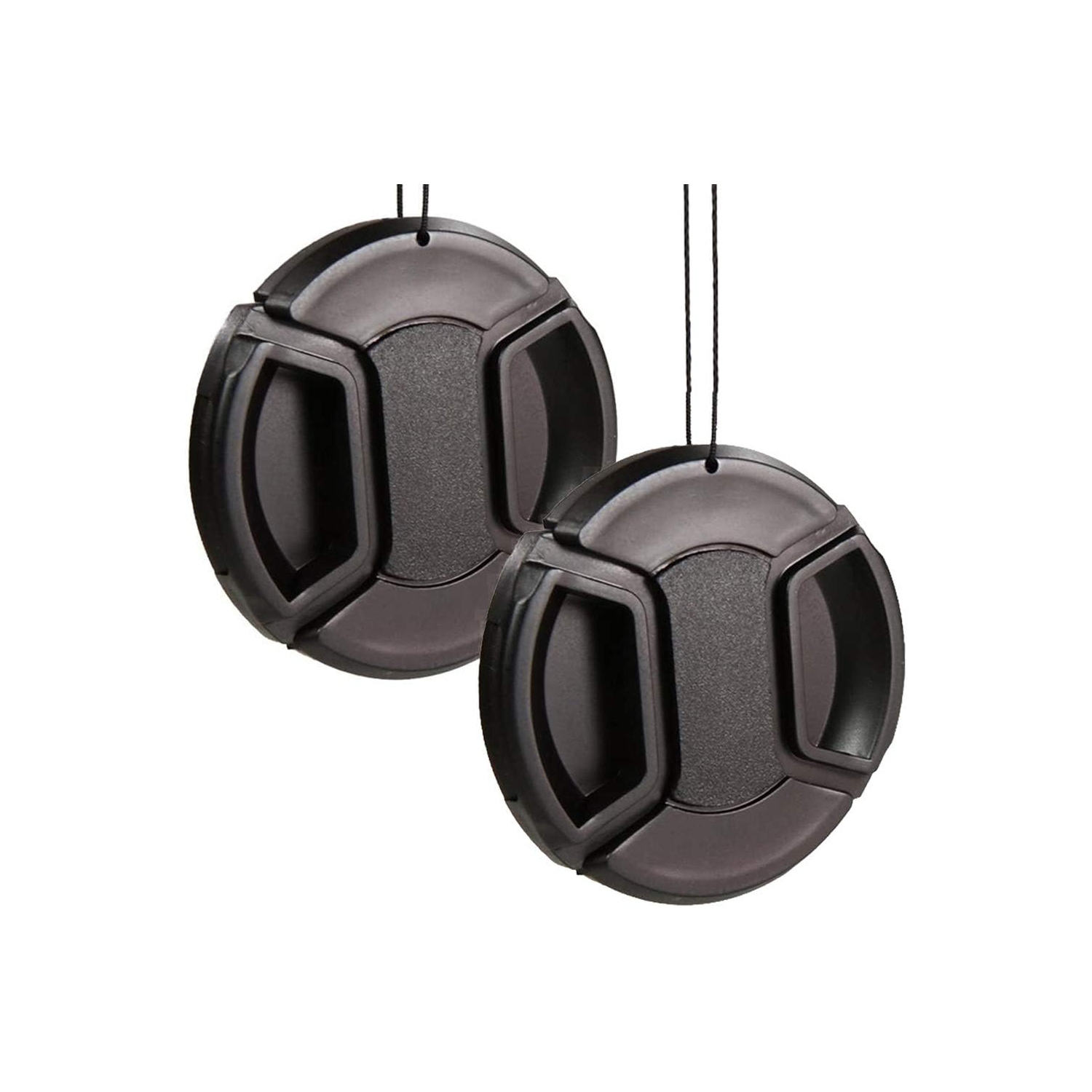 40.5mm Snap-On Lens Cap for Sony 16-50mm f/3.5-5.6 lens for Sony Alpha a6600 a6500 a6400 a5000[2 Packs], Fire-Rock Lens