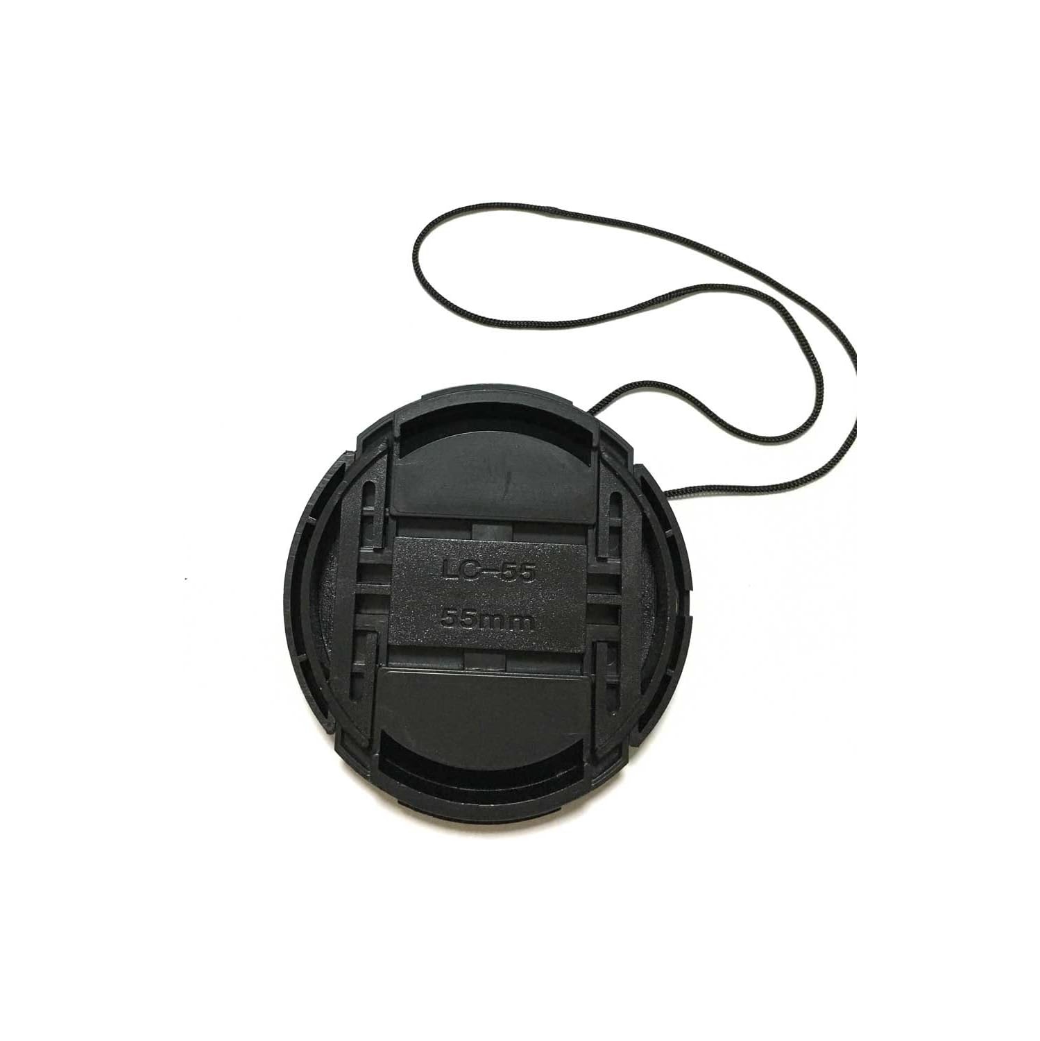 D3500 Lens Cap Compatible for Nikon D3500 D5600 w/AF-P 18-55mm, Compatible for Sony DSC-HX400 HX300 (2 Pack)