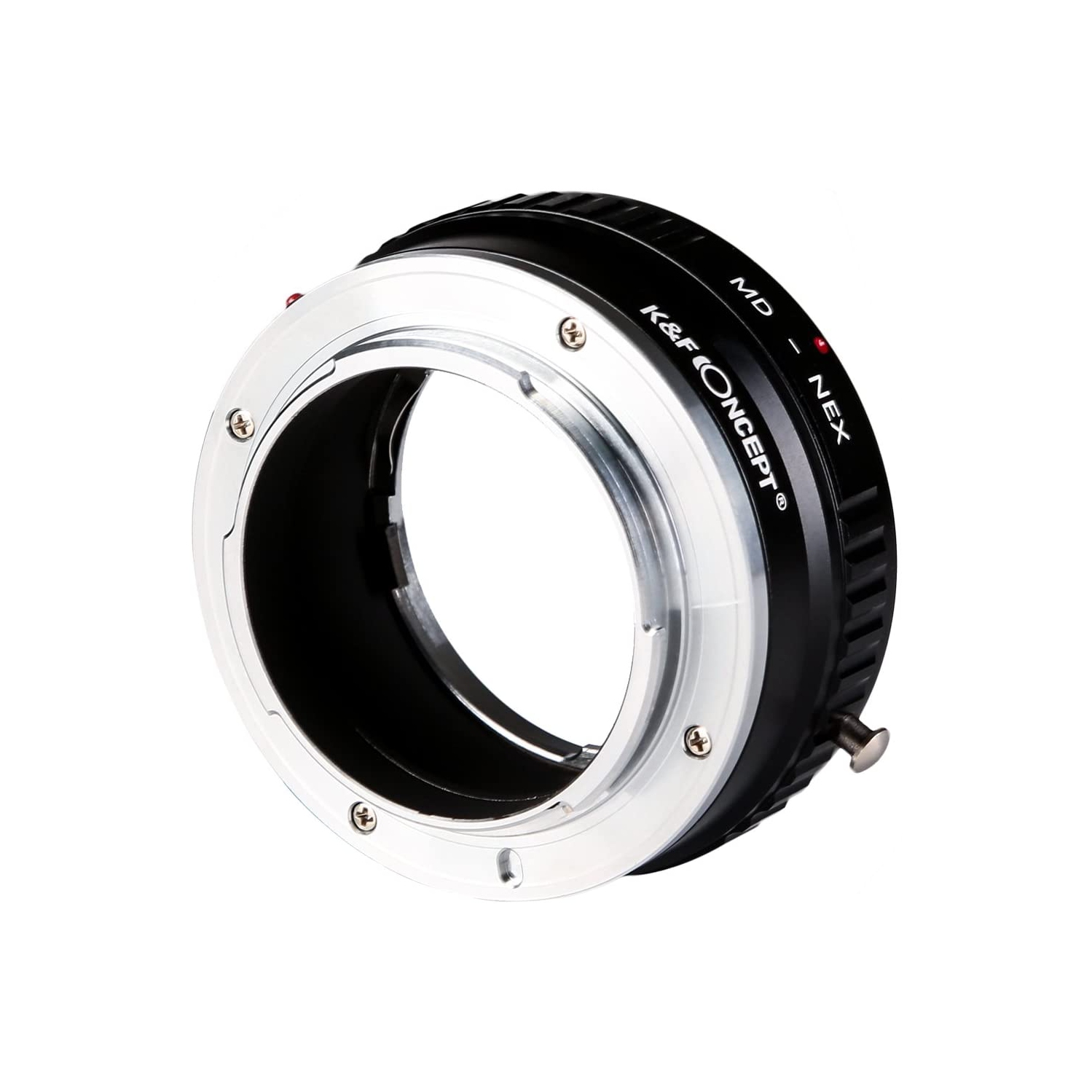 Adaptateur de monture d'objectif MD à Sony E, adaptateur manuel en cuivre pour objectif Minolta MD MC compatible avec Sony E NEX