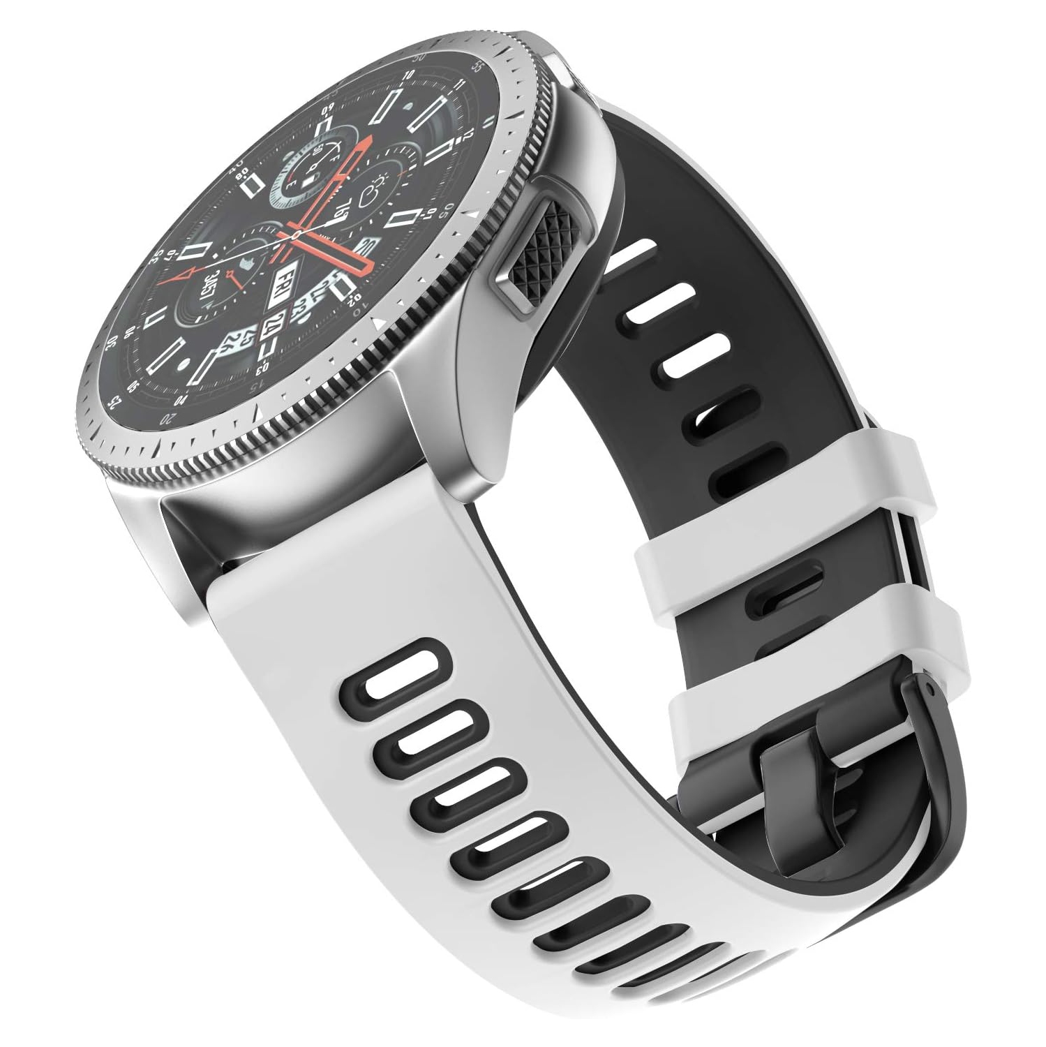 Band for Samsung Gear S3 Frontier/Gear S3 Classic/Galaxy Watch 46mm,22mm Quick Release Soft Silicone