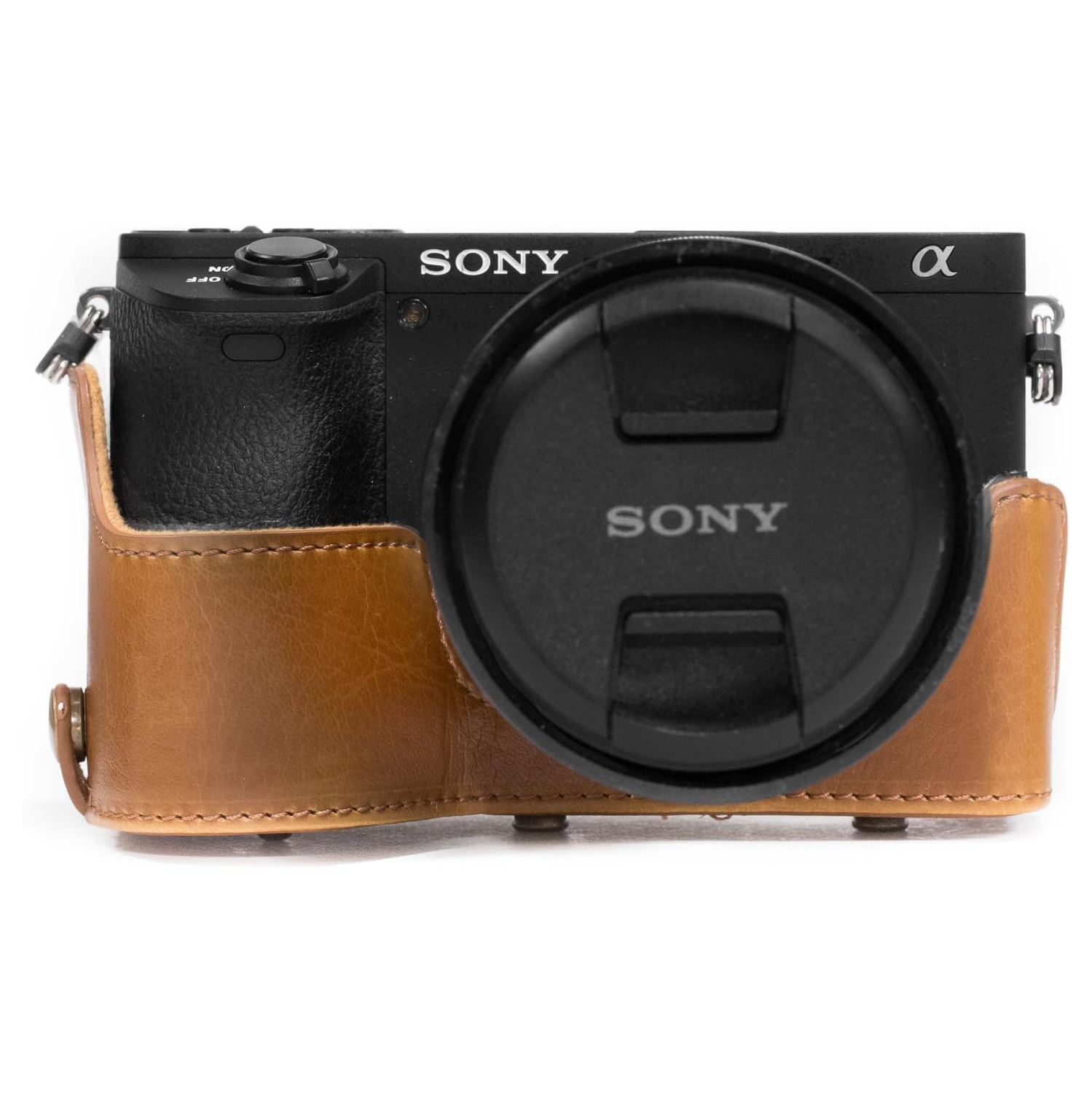 Ever Ready Leather Camera Case Compatible with Sony Alpha A6500