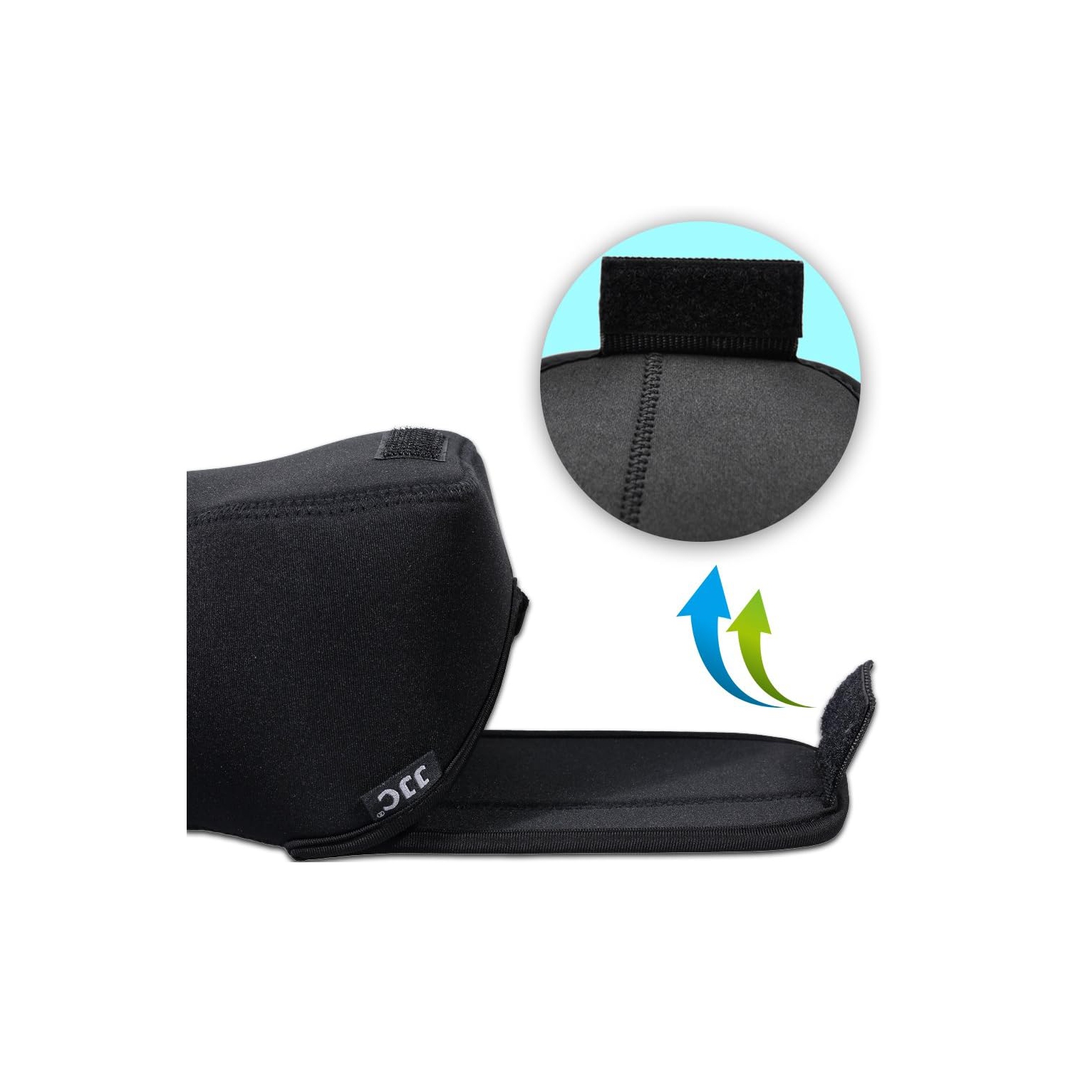 Lightweight Neoprene Camera Pouch Case for Canon EOS R8 R10 Rebel T7 T6 T6i Nikon Z50 Z6 Z7 D3300 D3400 D5300 Sony