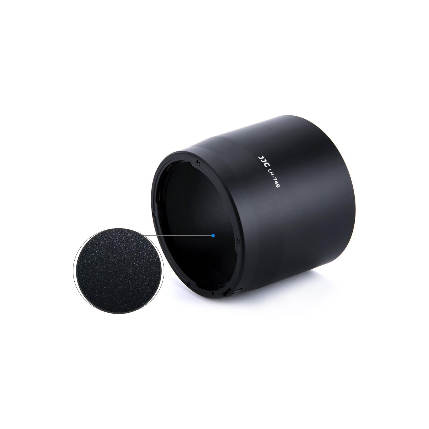 Pare-soleil pour objectif d'appareil photo EF 70-300&nbsp;mm f/4-5,6 IS II USM remplace le parasoleil et-74&nbsp;B no de Canon