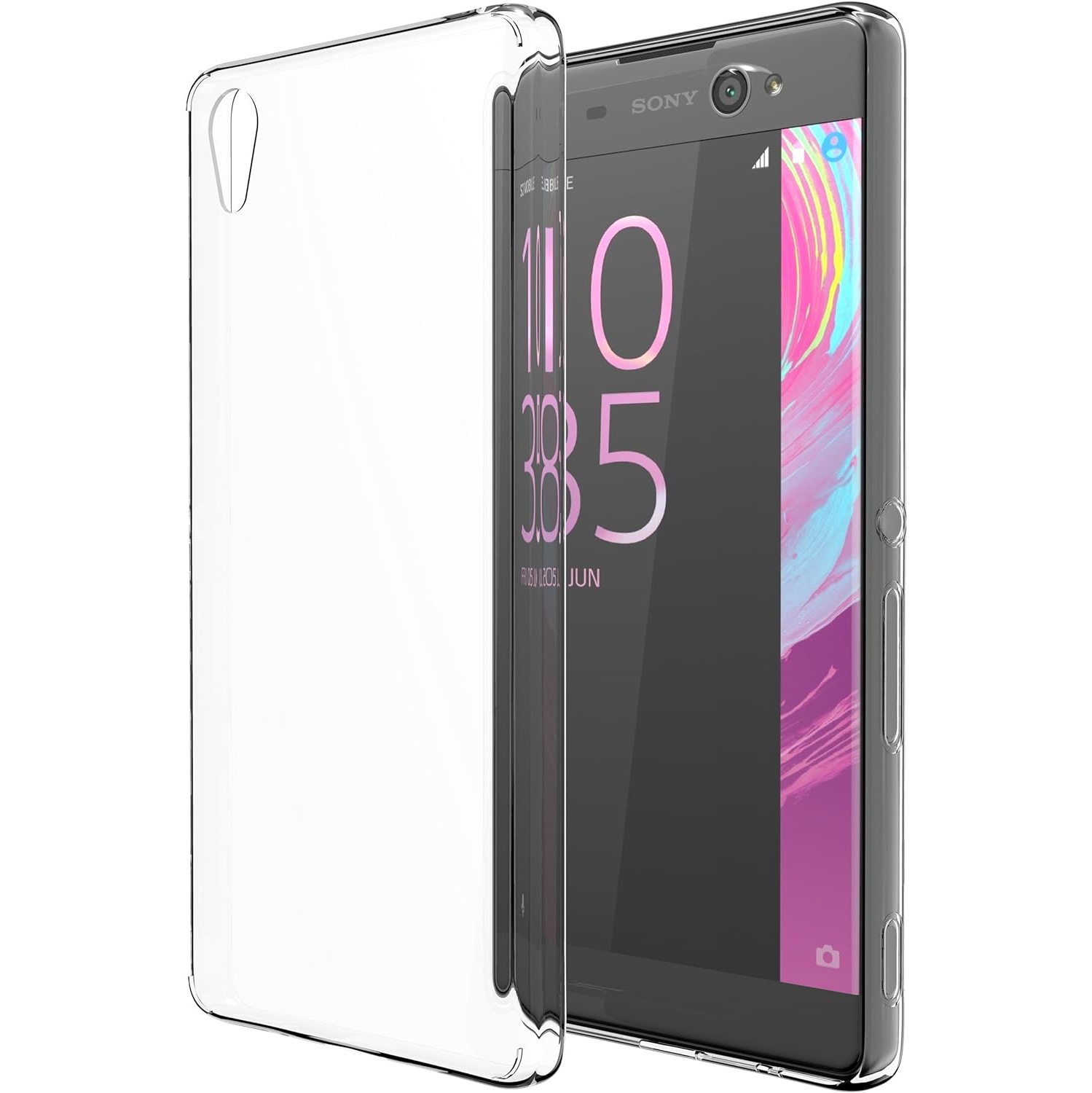 [Crystalline] Scratch Resistant Clear Hybrid Case for Sony Xperia XA.