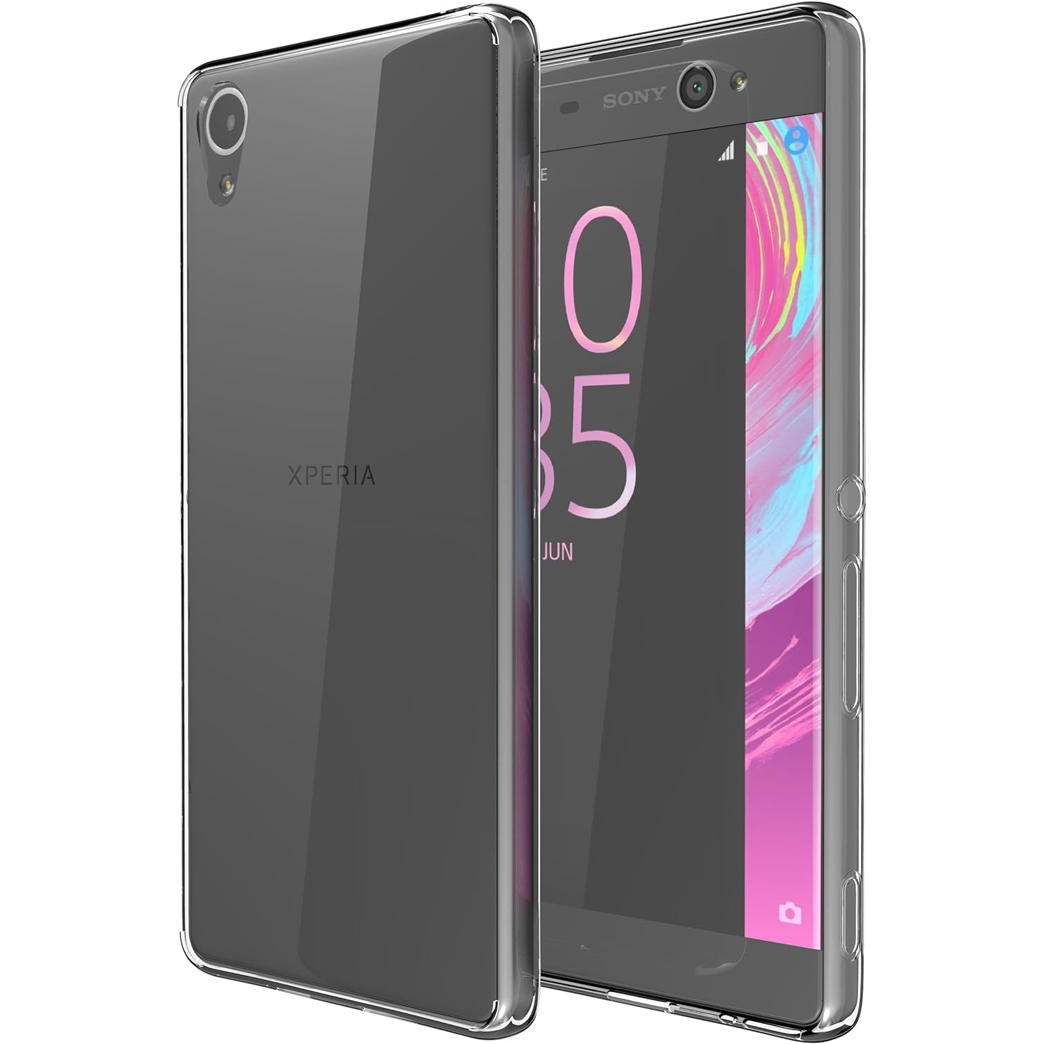 [Crystalline] Scratch Resistant Clear Hybrid Case for Sony Xperia XA.