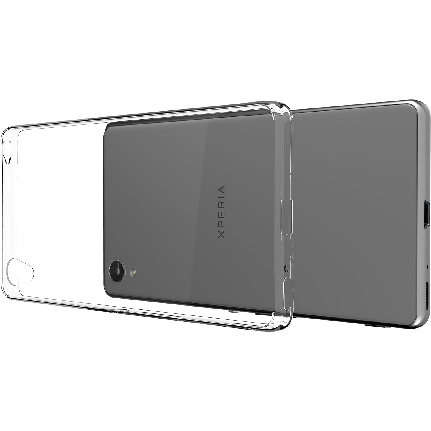 [Crystalline] Scratch Resistant Clear Hybrid Case for Sony Xperia XA.