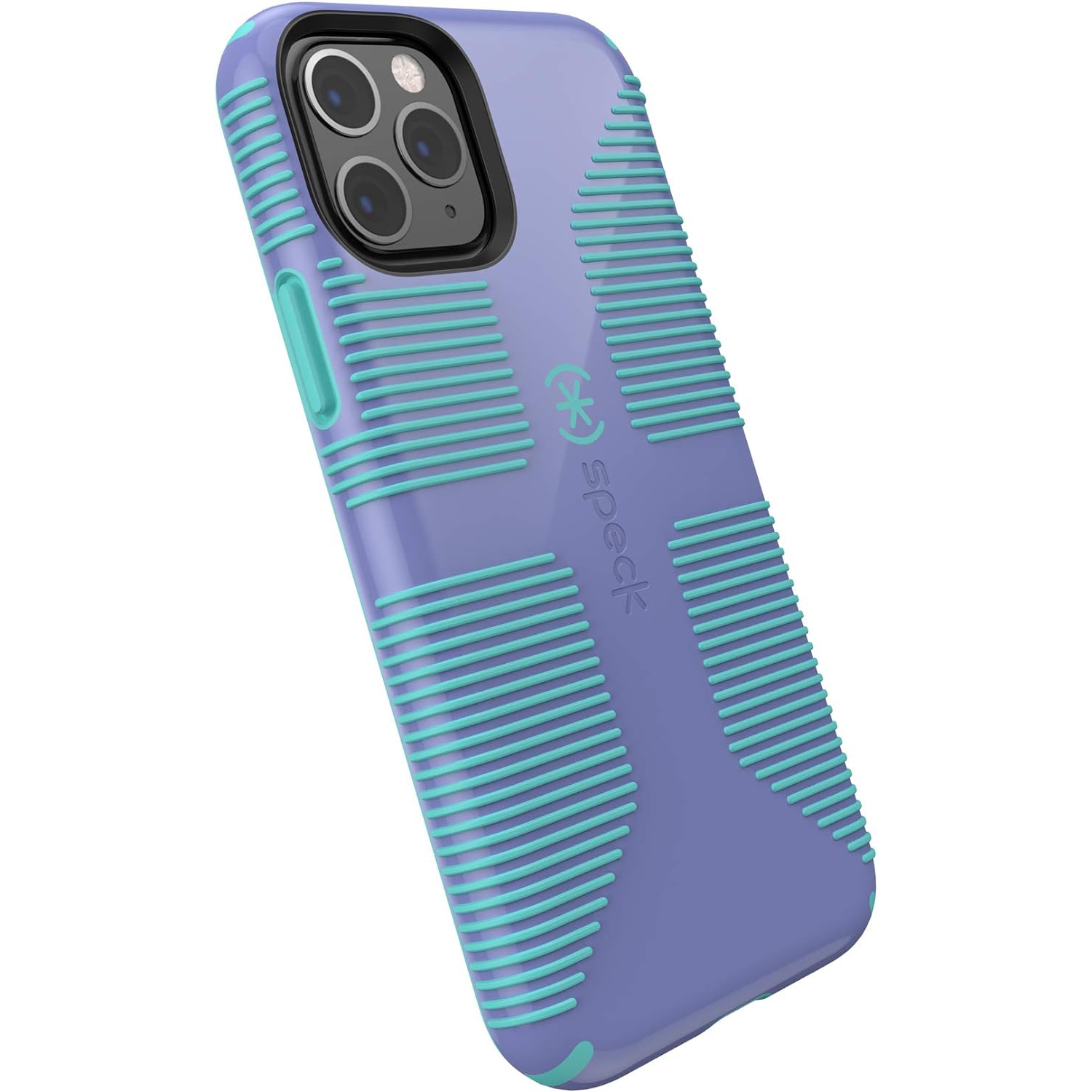 CandyShell Grip iPhone 11 Pro Case, Wisteria Purple/Mykonos Blue