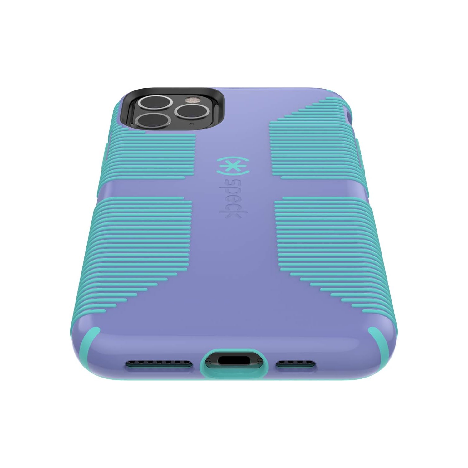 CandyShell Grip iPhone 11 Pro Case, Wisteria Purple/Mykonos Blue