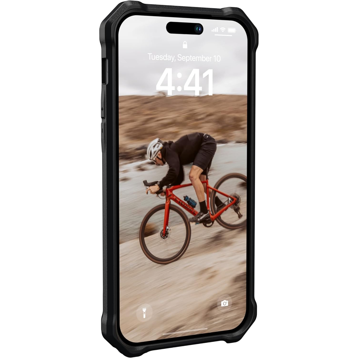 UAG Designed for iPhone 14 Pro Max Case Black 6.7" Essential Armor Build-in Magnet Compatible with MagSafe Charging