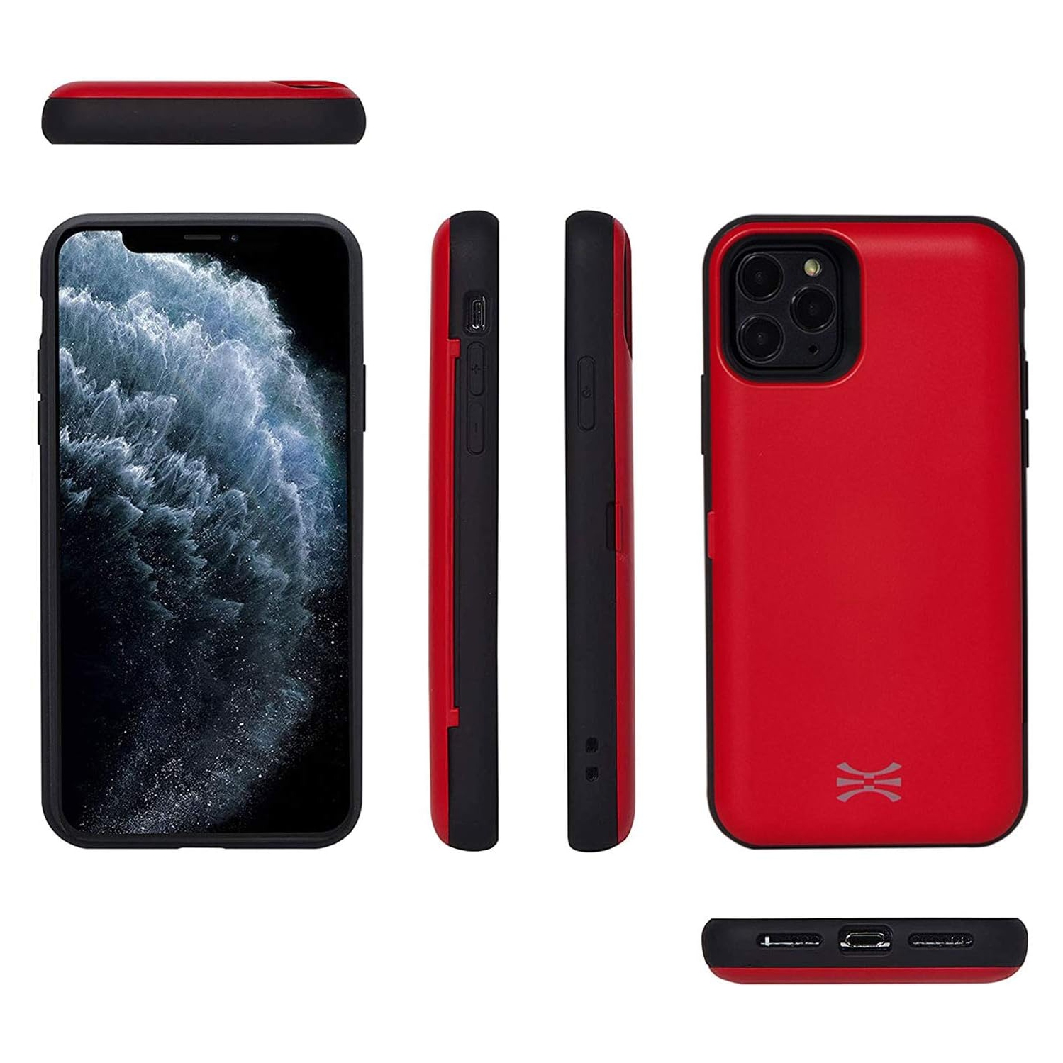 CX PRO Case for iPhone 11 Pro, with Card Holder | Slim Protective Cover with Hidden Credit Cards Wallet Flip Slot