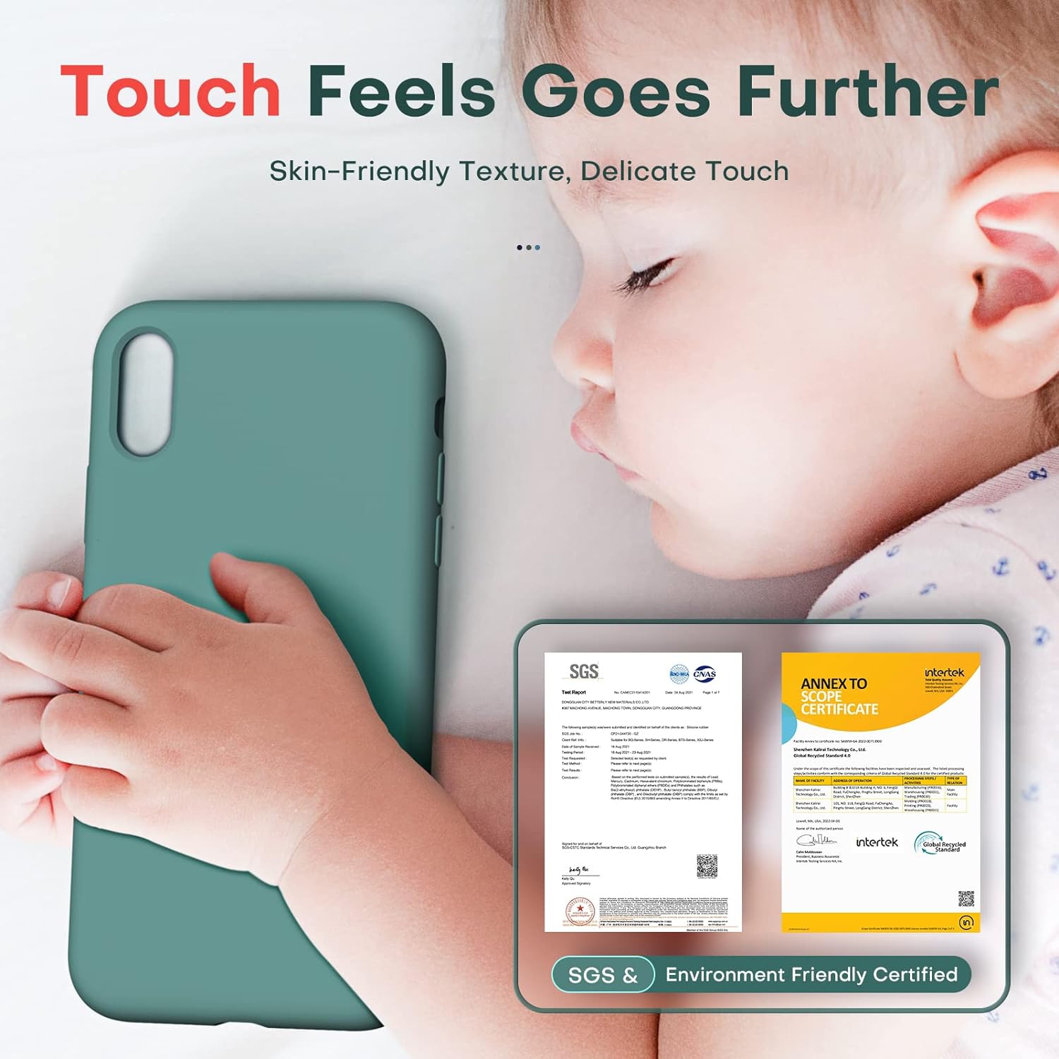 [3 in 1] for iPhone XR Case, with 2 Pack Screen Protector, Slim Liquid Silicone Phone Case for iPhone XR 6.1