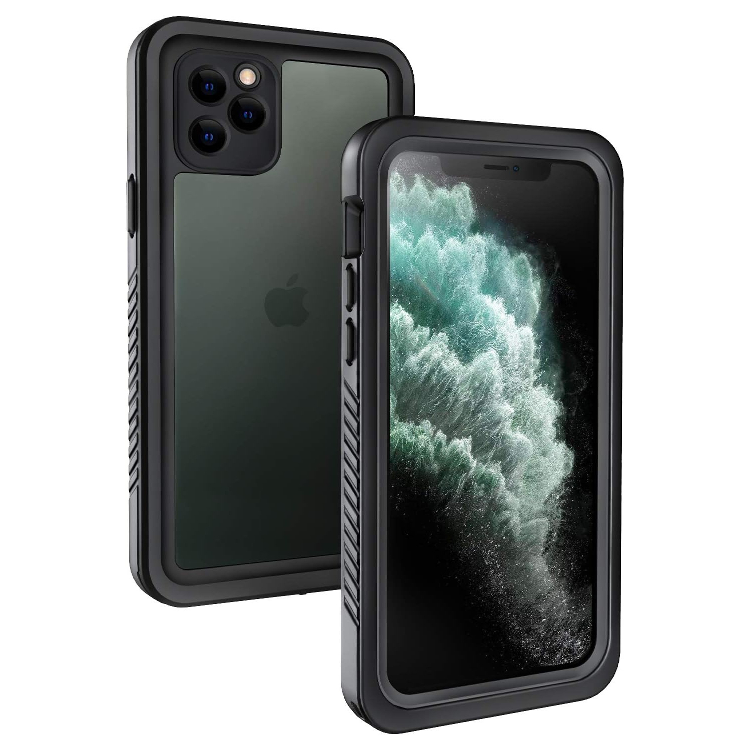 iPhone 11 Pro Waterproof 5.8 Inch Case with Built-in Screen Protector Shockproof Snowproof Dustproof Cases, IP68