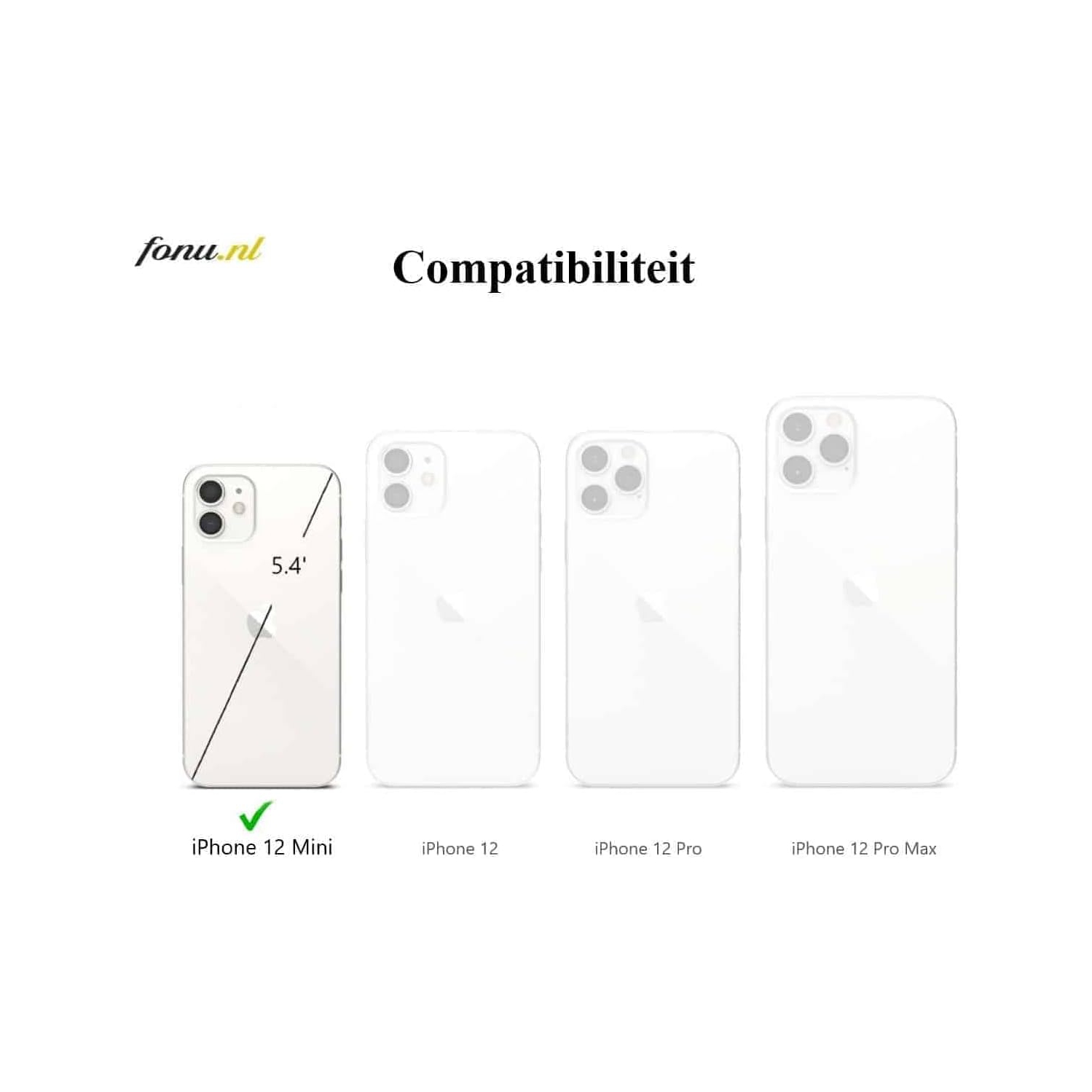 Unicorn Beetle Pro Series Case for iPhone 12 Mini 5.4 Inch, Built-in Screen Protector Full-Body