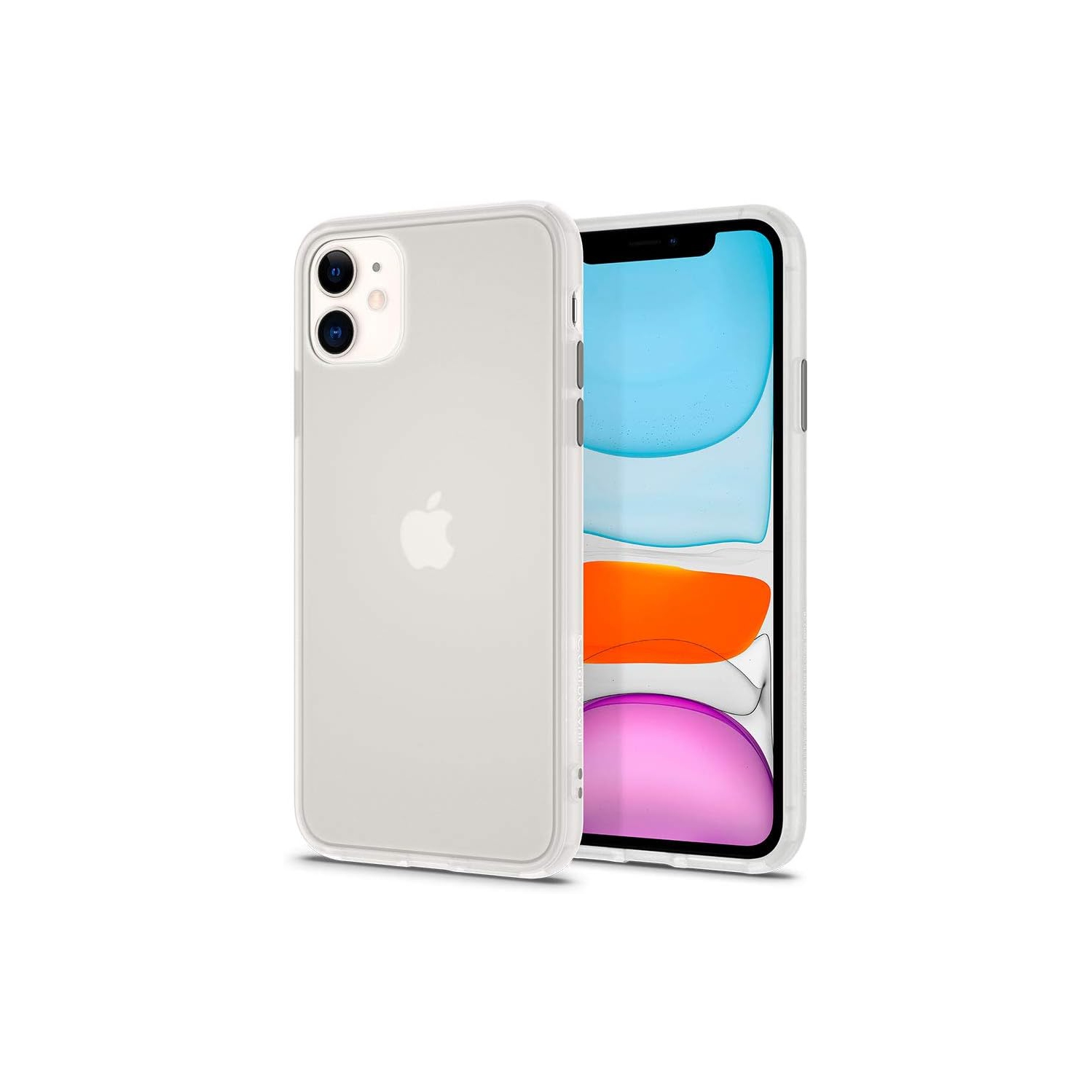 Spigen Color Brick Designed for iPhone 11 Case Cover (2019) - White