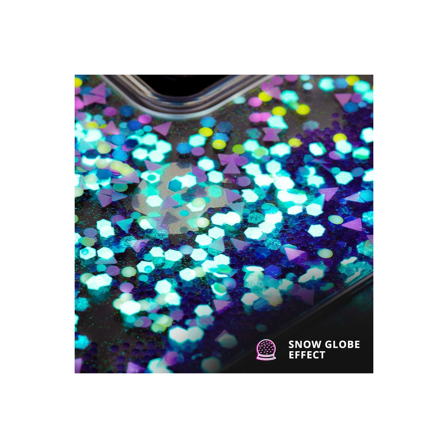 - Étui iPhone XS - cascade lumineuse - iPhone 5,8 - Purple Glow