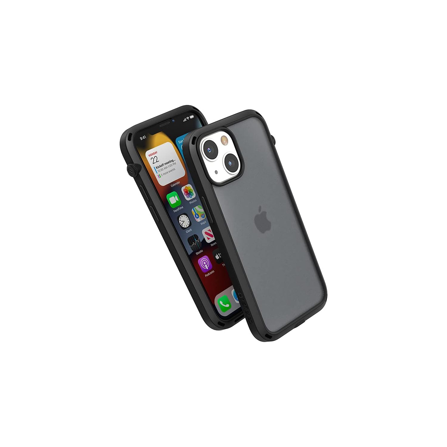 iPhone 13 Mini Case Influence Series Slim Case, Finger-Print Safe Cases, Drop Proof Phone, with Lanyard