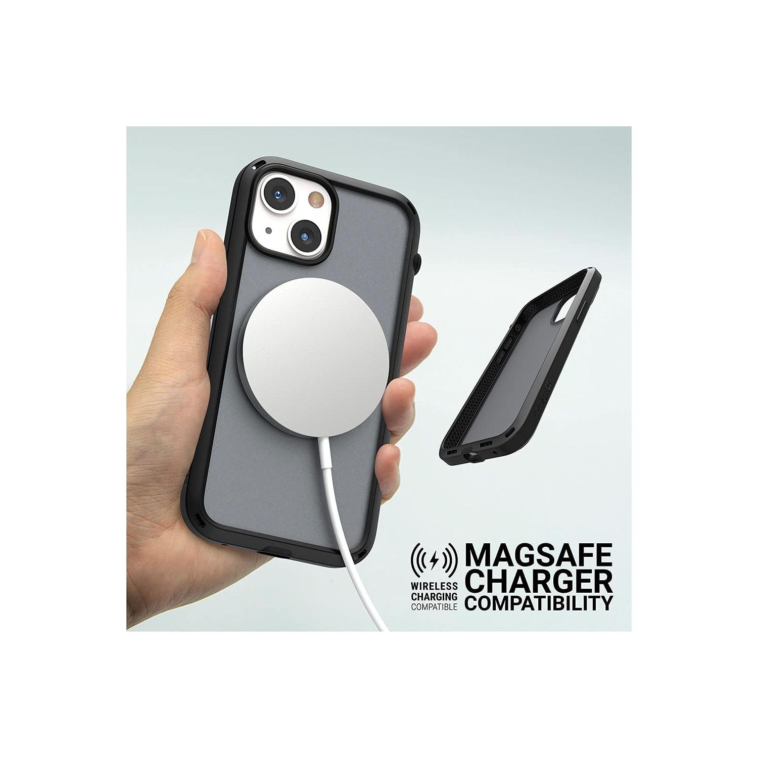 iPhone 13 Mini Case Influence Series Slim Case, Finger-Print Safe Cases, Drop Proof Phone, with Lanyard