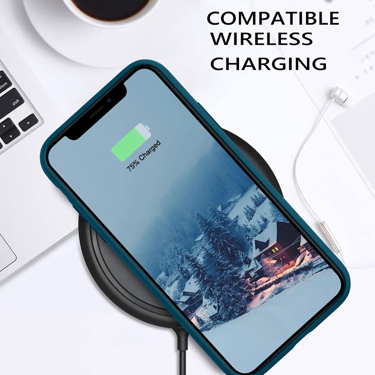 Case for iPhone XR, iPhone XR Case Liquid Silicone Soft Gel Rubber Slim Lightweight Microfiber Lining Cushion