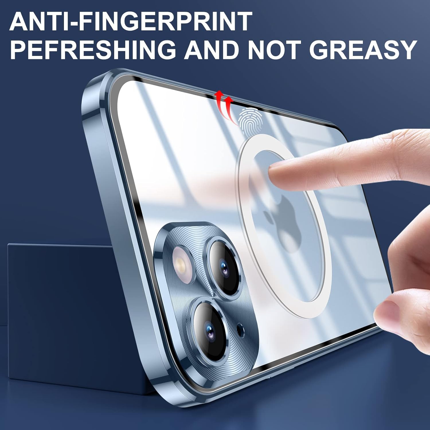 Étui pour iPhone 14 plus, compatible avec MagSafe 360 degrés, étui de protection complète, attraction magnétique