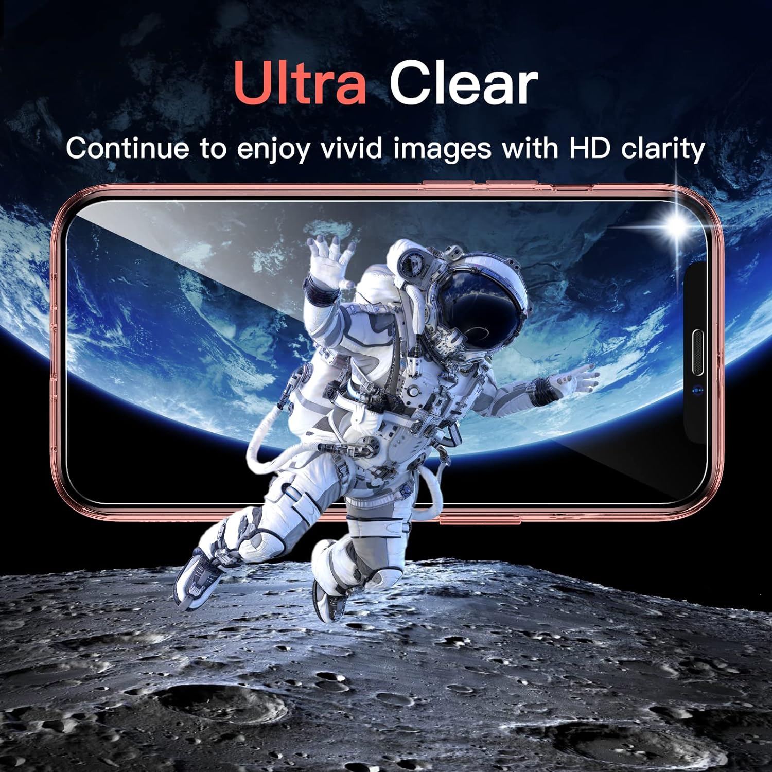 3 in 1 Case for iPhone 12 Mini 5.4-Inch, with 2-Pack Screen Protector and 2-Pack Camera Lens Protector, Full