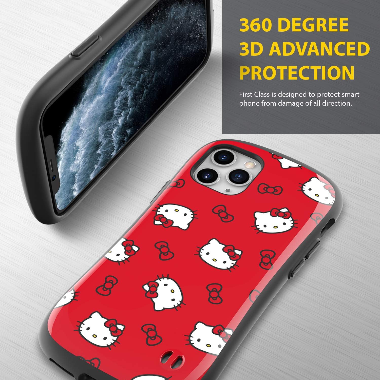 x Sanrio First Class Series iPhone 11 Pro Case – Cute Dual Layer Hybrid Shockproof Protective Cover [Drop Tested]