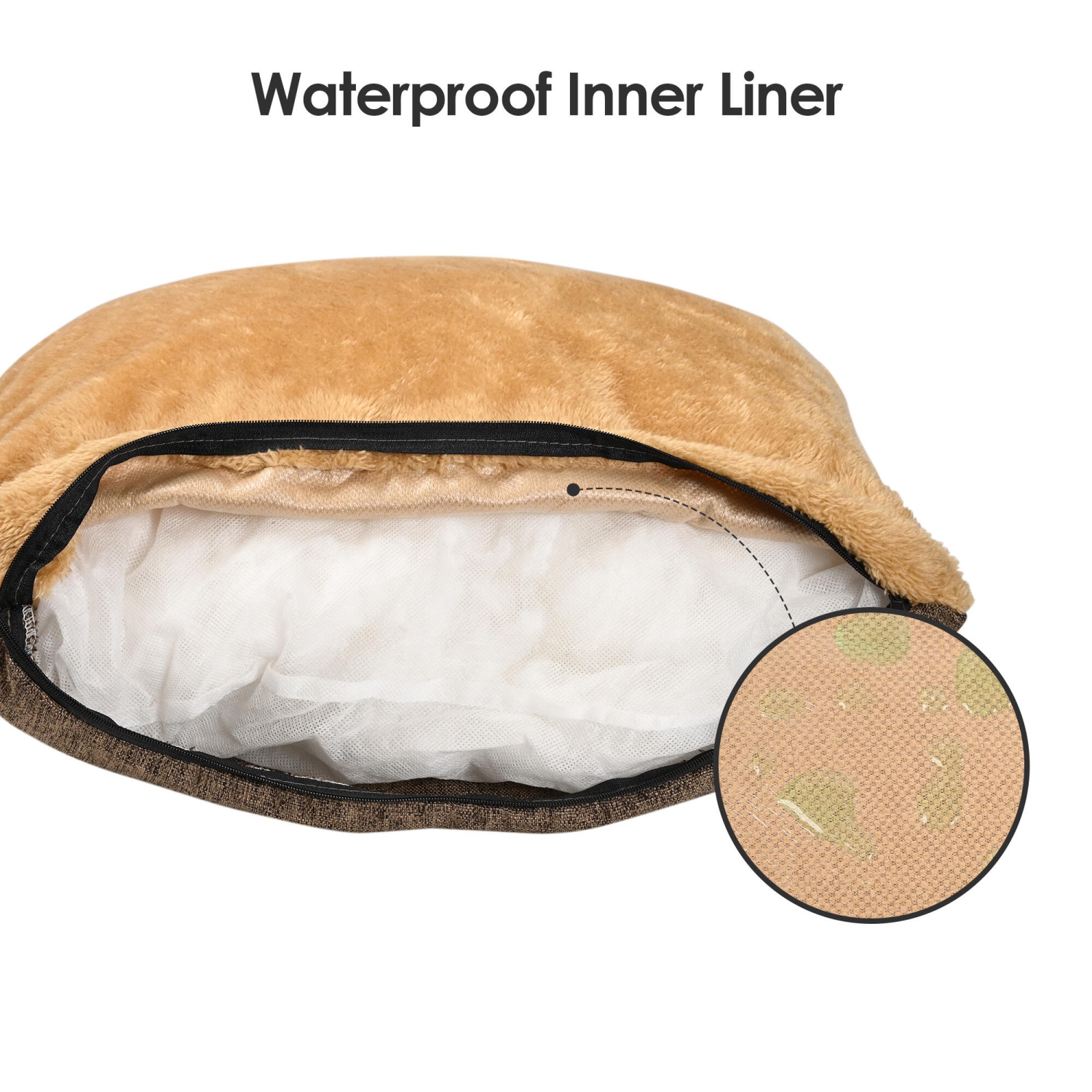 Lits pour chiens en velours ultra doux pour petits chiens, coussins lavables et réversibles pour lits d'animaux pour chiens matelas de couchage