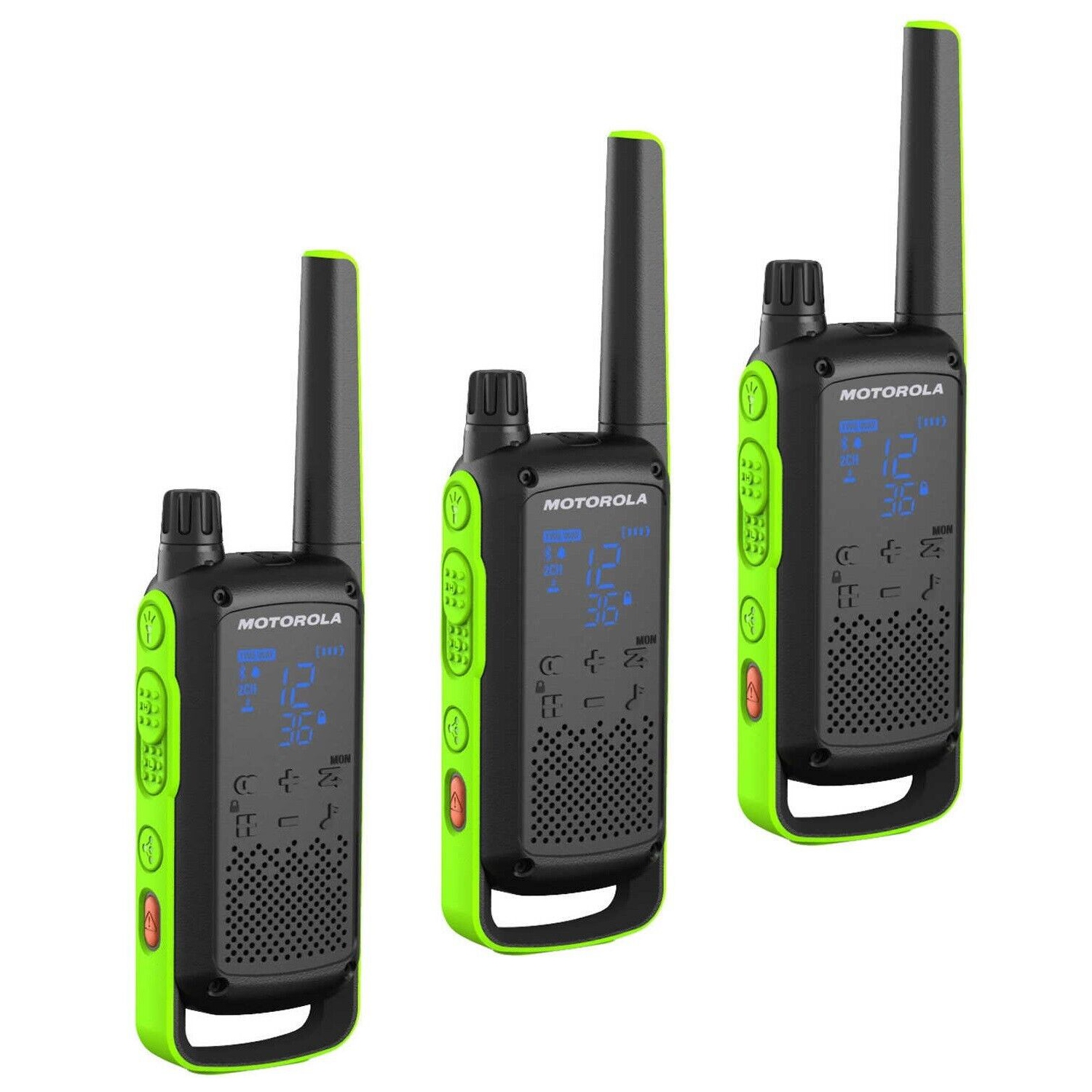 Open Box - MOTOROLA Talkabout T473 Two-Way Radios – 3 Pack