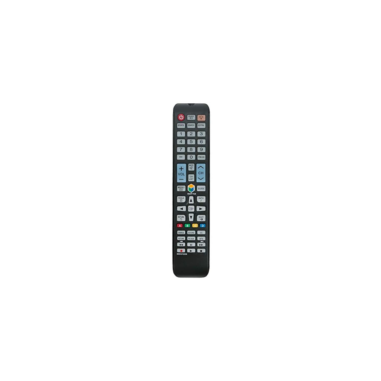 Refurbished (Good) Samsung TV Remote Control, Model: BN59-01223A