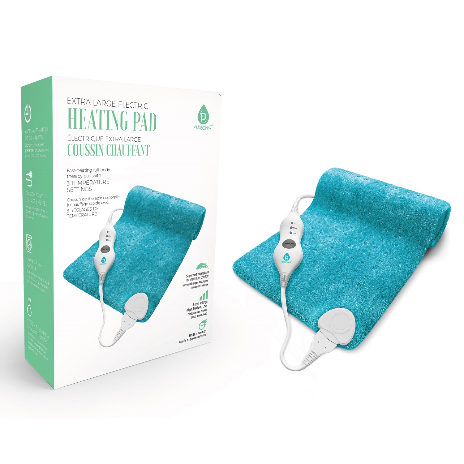 Puresonic Heating Pad