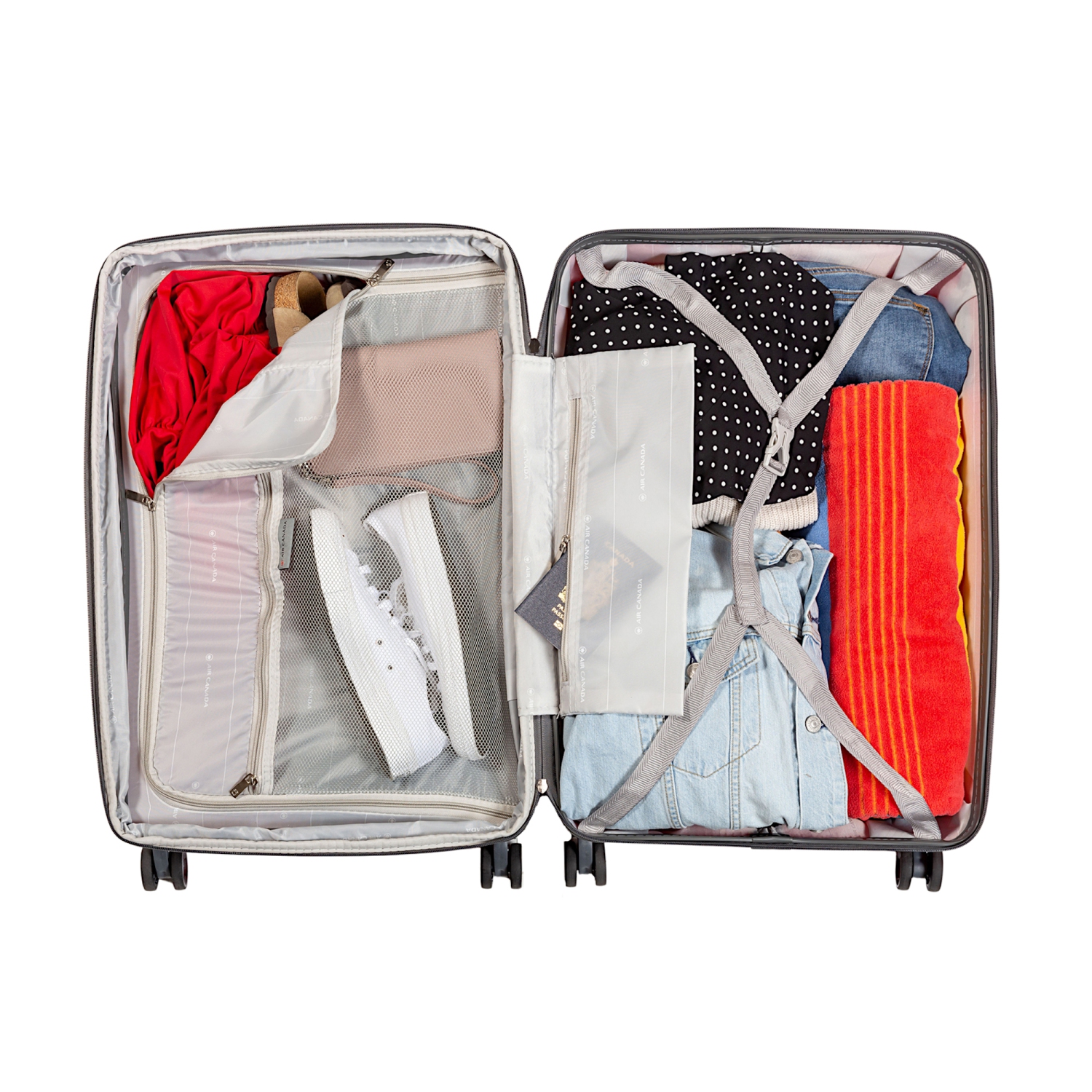 AIR CANADA OPTIMUM Hardside 3 pcs luggage set with spinner wheels