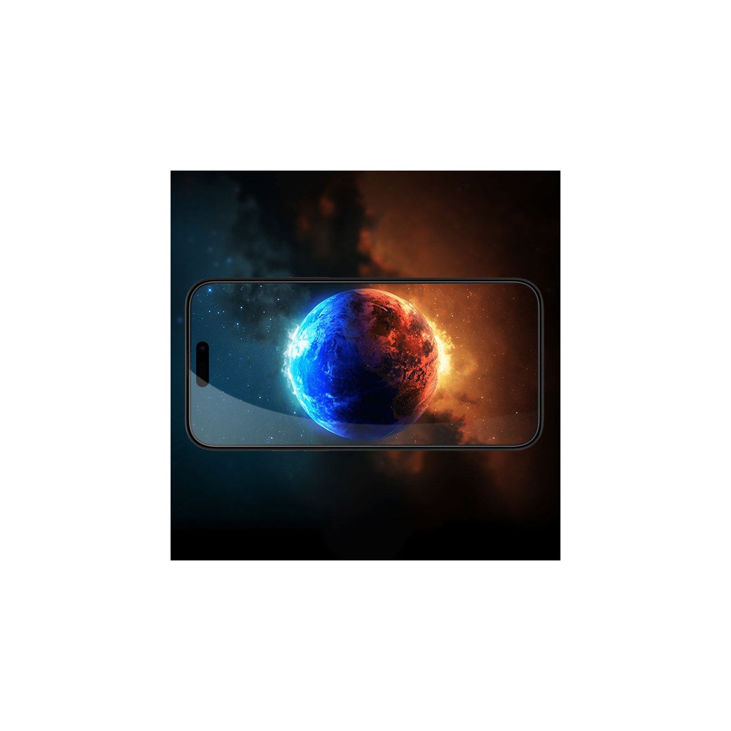 PANDACO Tempered Glass 0.26mm Ultra Thin Screen Protector for iPhone 15 Pro Max