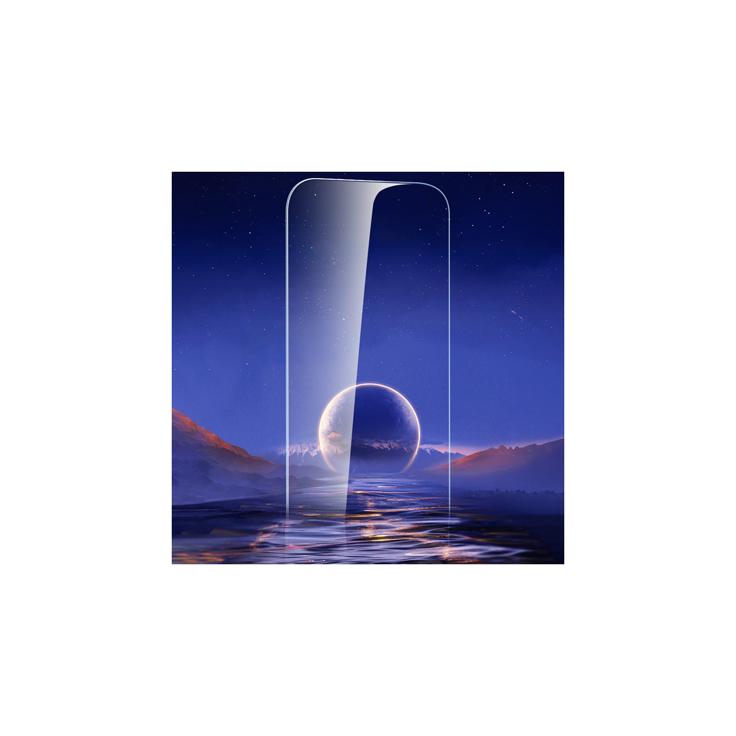 PANDACO Tempered Glass 0.26mm Ultra Thin Screen Protector for iPhone 15 Pro Max