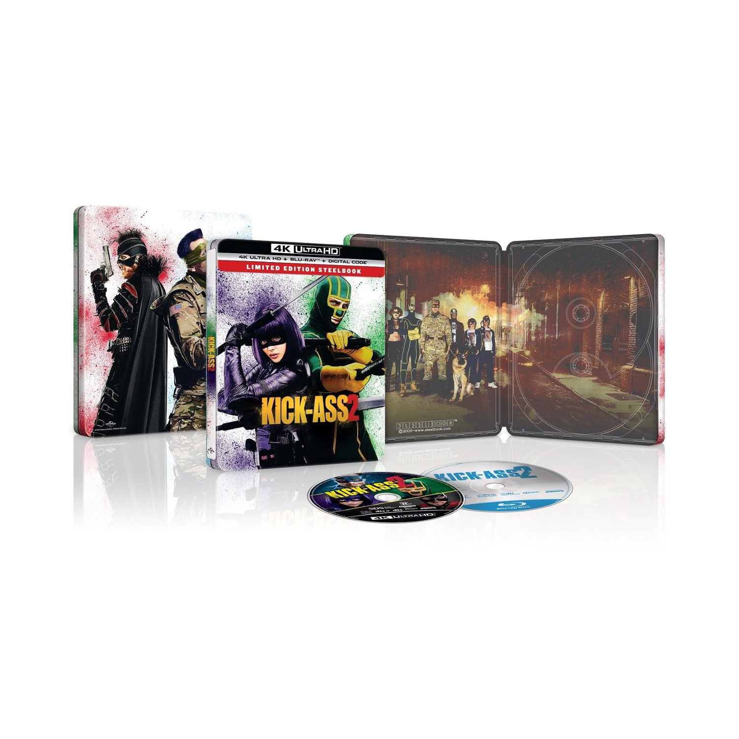 Kick Ass 2 [SteelBook] [4k Ultra HD Blu-ray/Blu ray] [Only @ Best Buy]